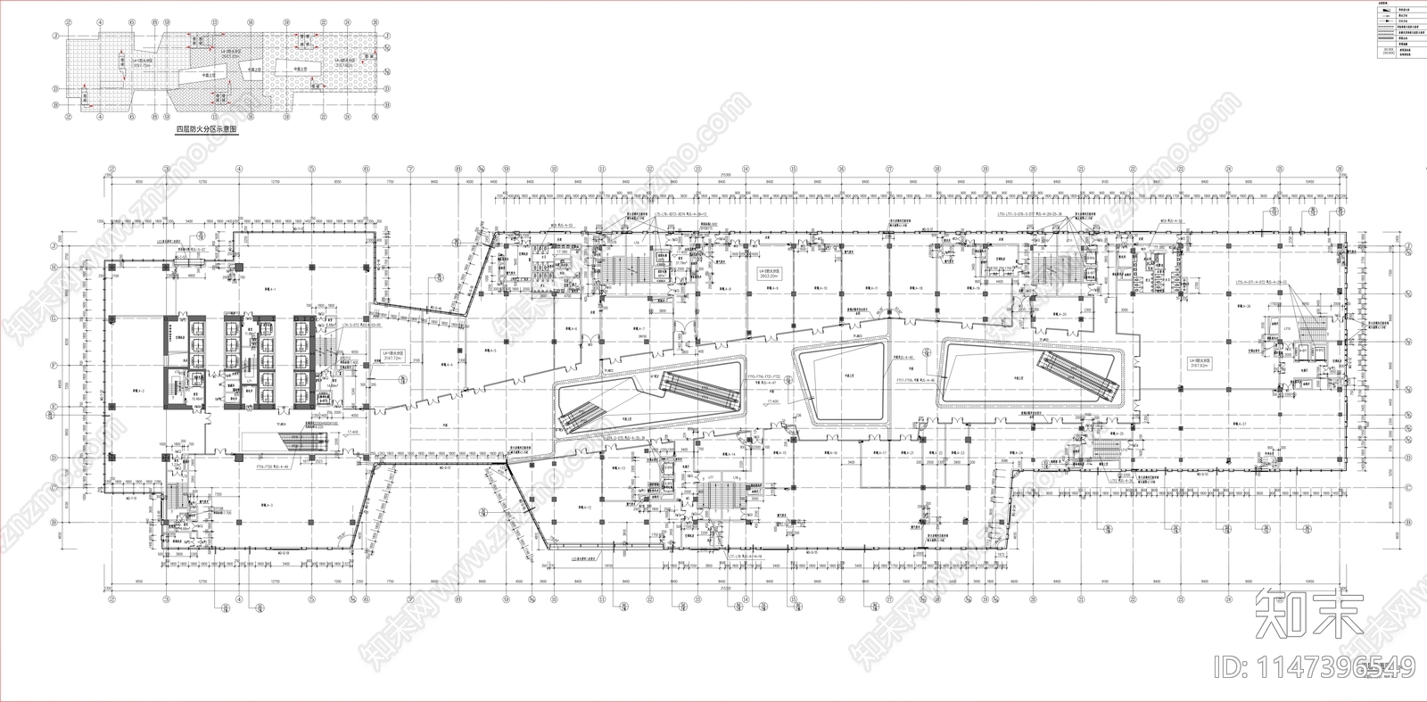 196Mcad施工图下载【ID:1147396549】