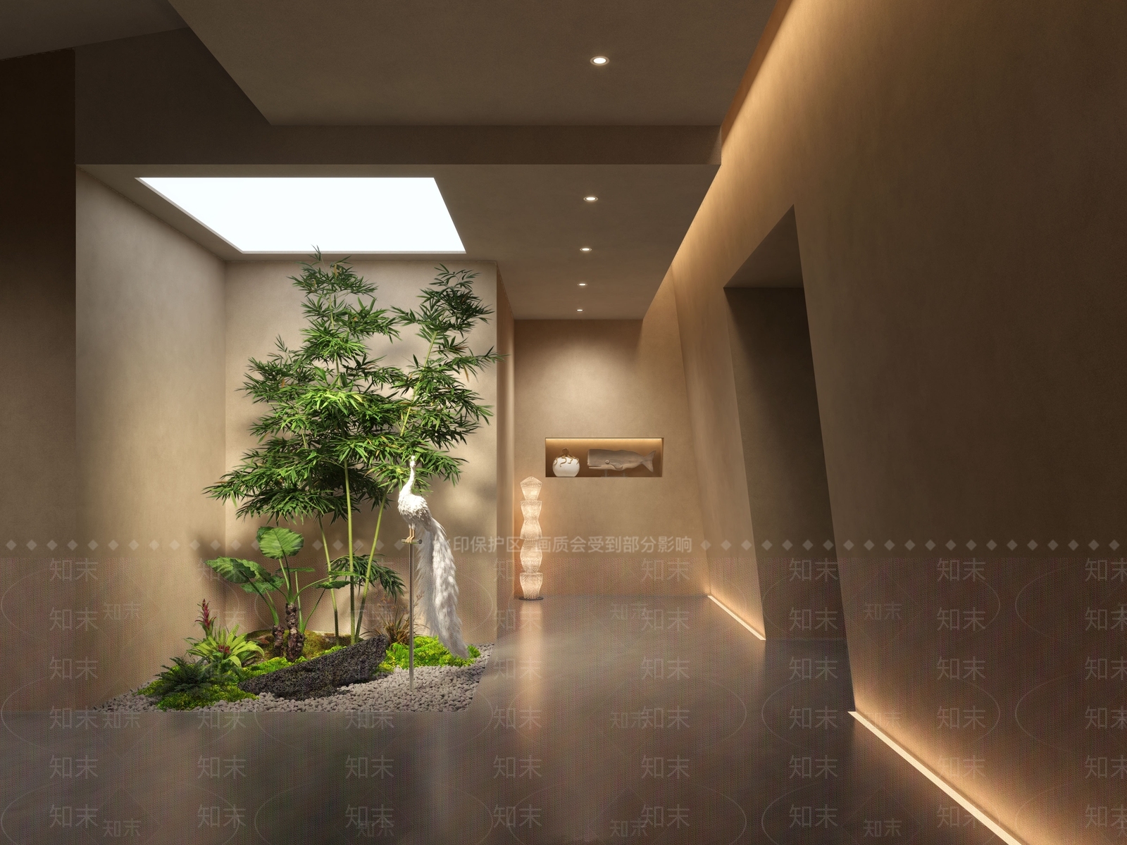 走廊3D模型精品下载_3dmax模型_知末网