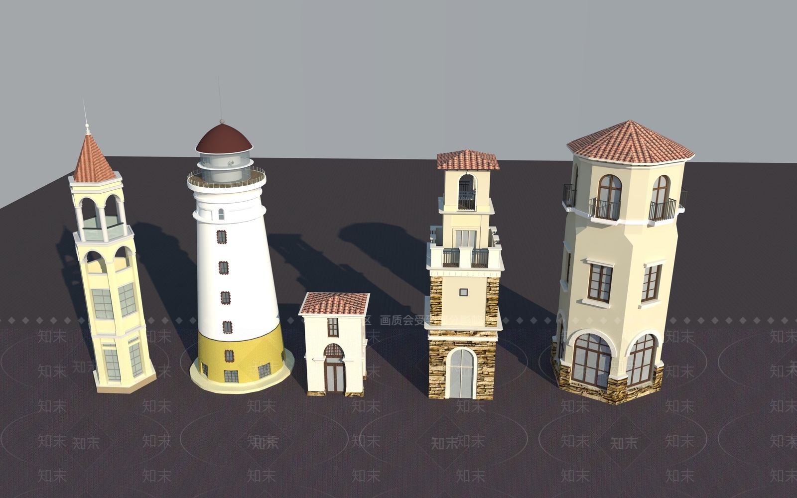 灯塔SU模型下载【ID:1147442861】