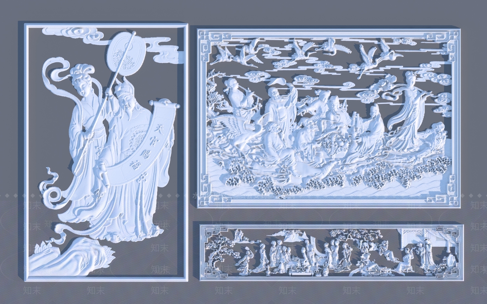 浮雕3D模型下载【ID:1147478753】