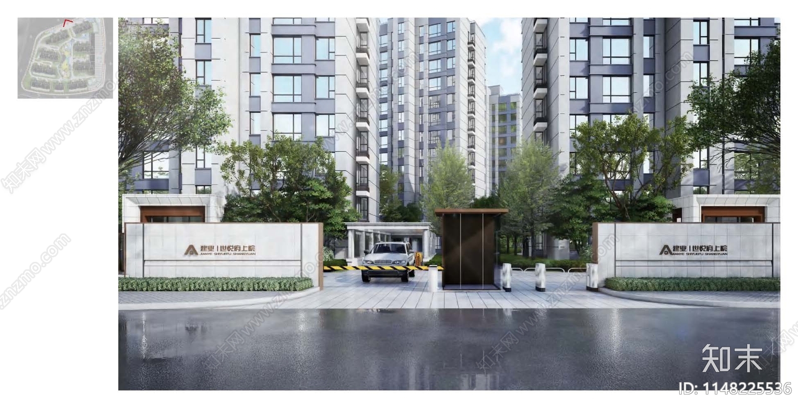 郑州南乐建业世悦府上院大区景观方案设计下载【ID:1148225536】_【知末方案文本库】