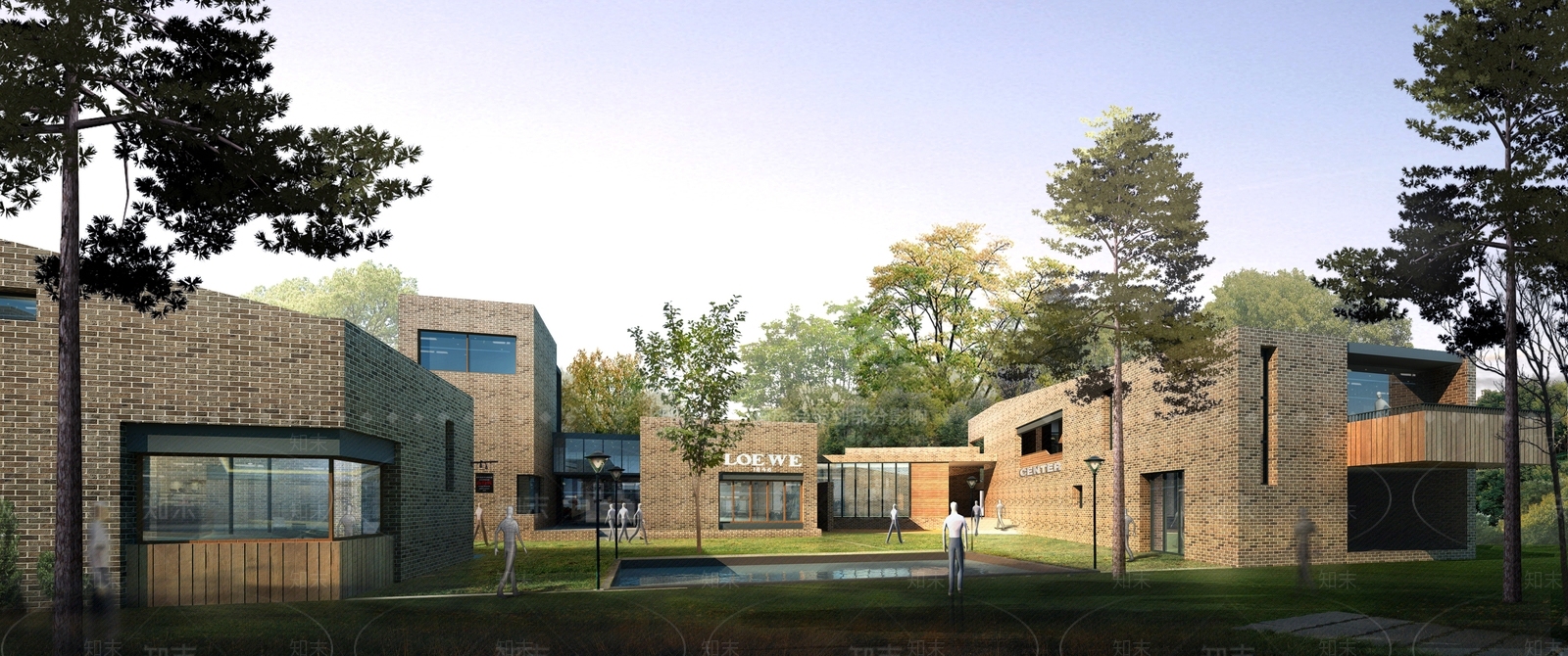 网红民宿建筑3D模型下载【ID:1147505453】