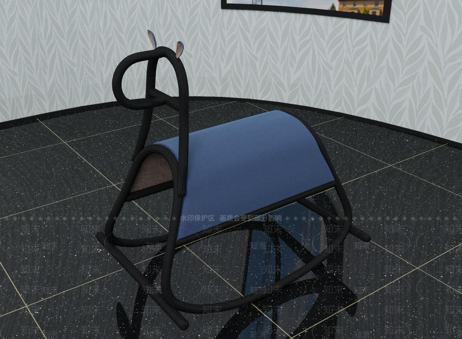 玩具木马3D模型下载【ID:1147494738】