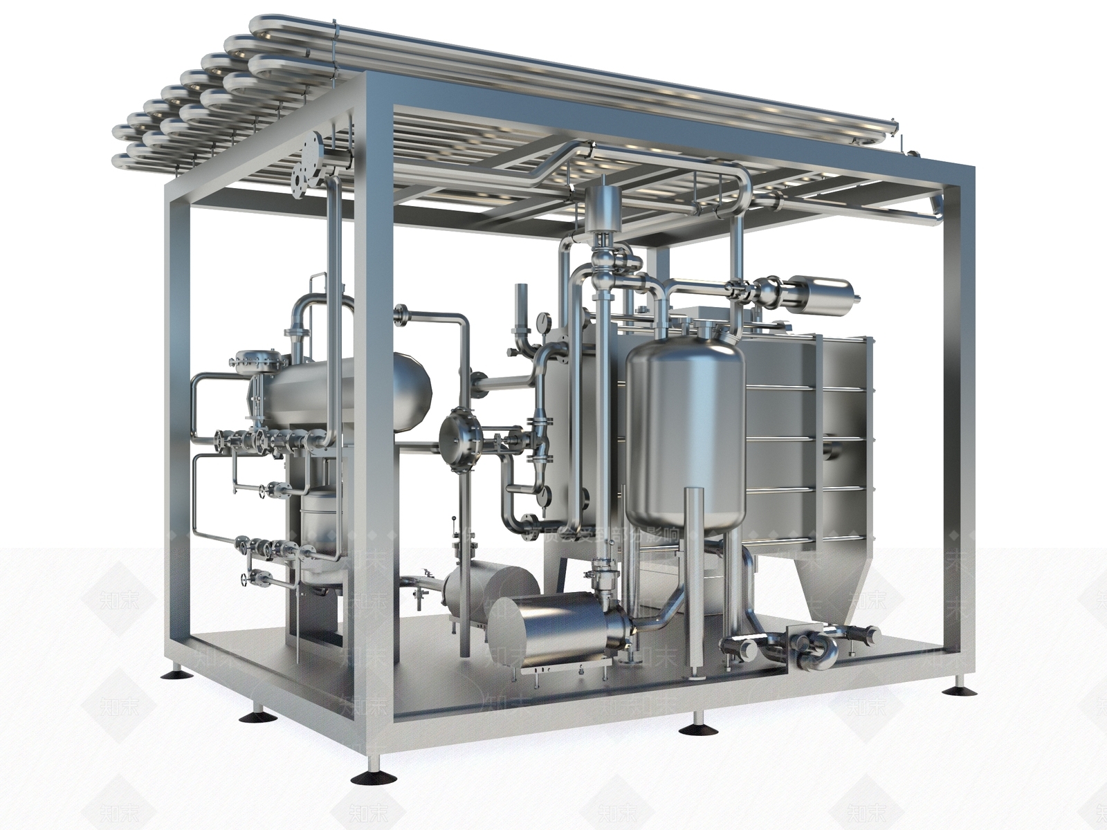 现代风格管道3D模型下载【ID:1147495747】