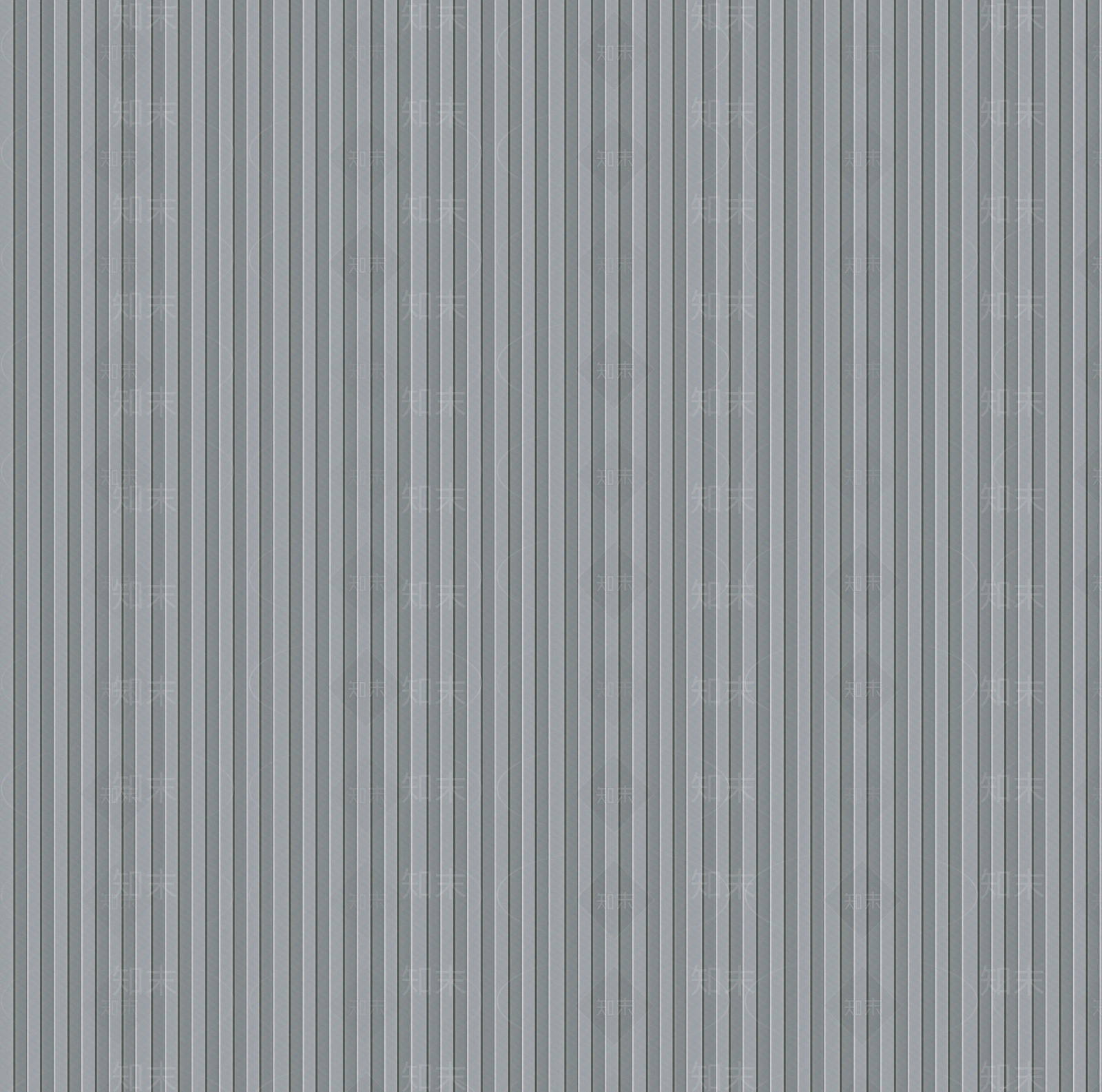 无缝银灰色格珊金属板彩钢瓦卷帘门彩钢板波纹板贴图下载【ID:1147507174】