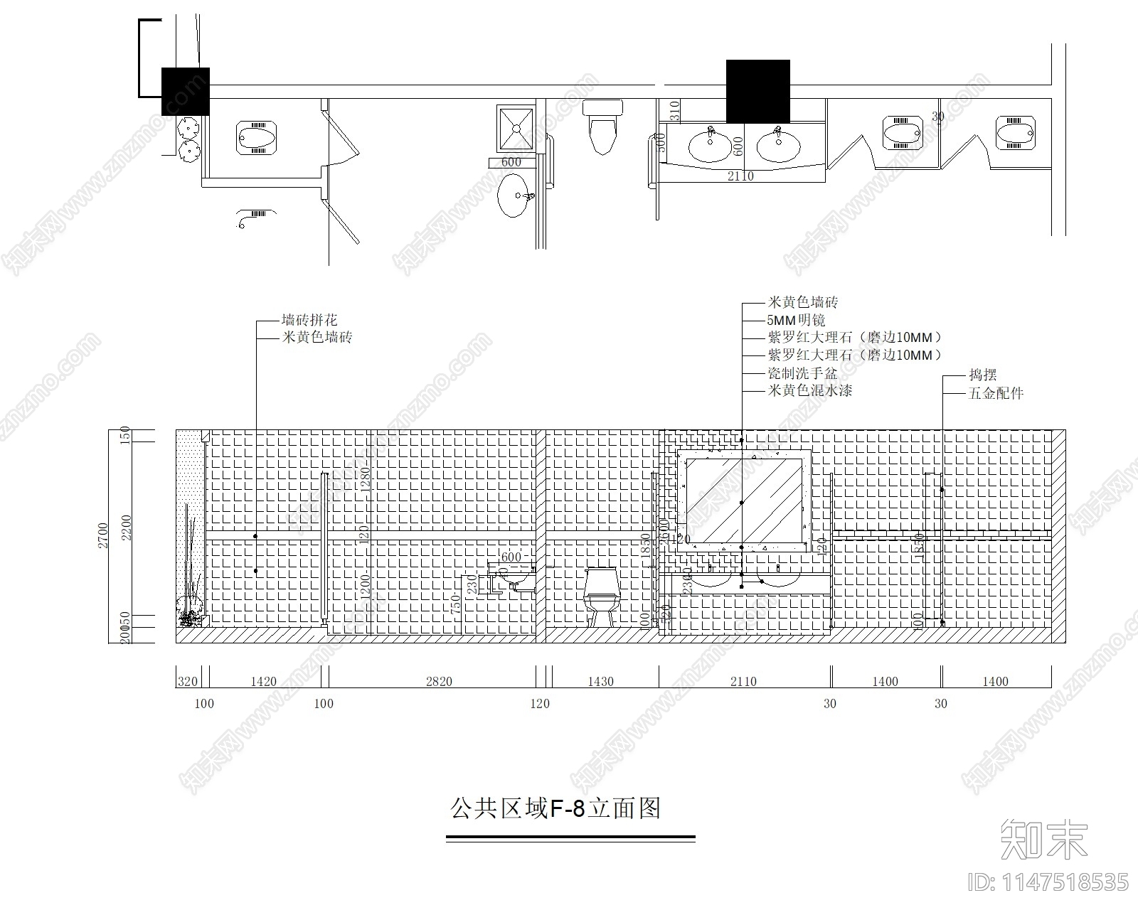 现代办公室设计室内cad施工图下载【ID:1147518535】