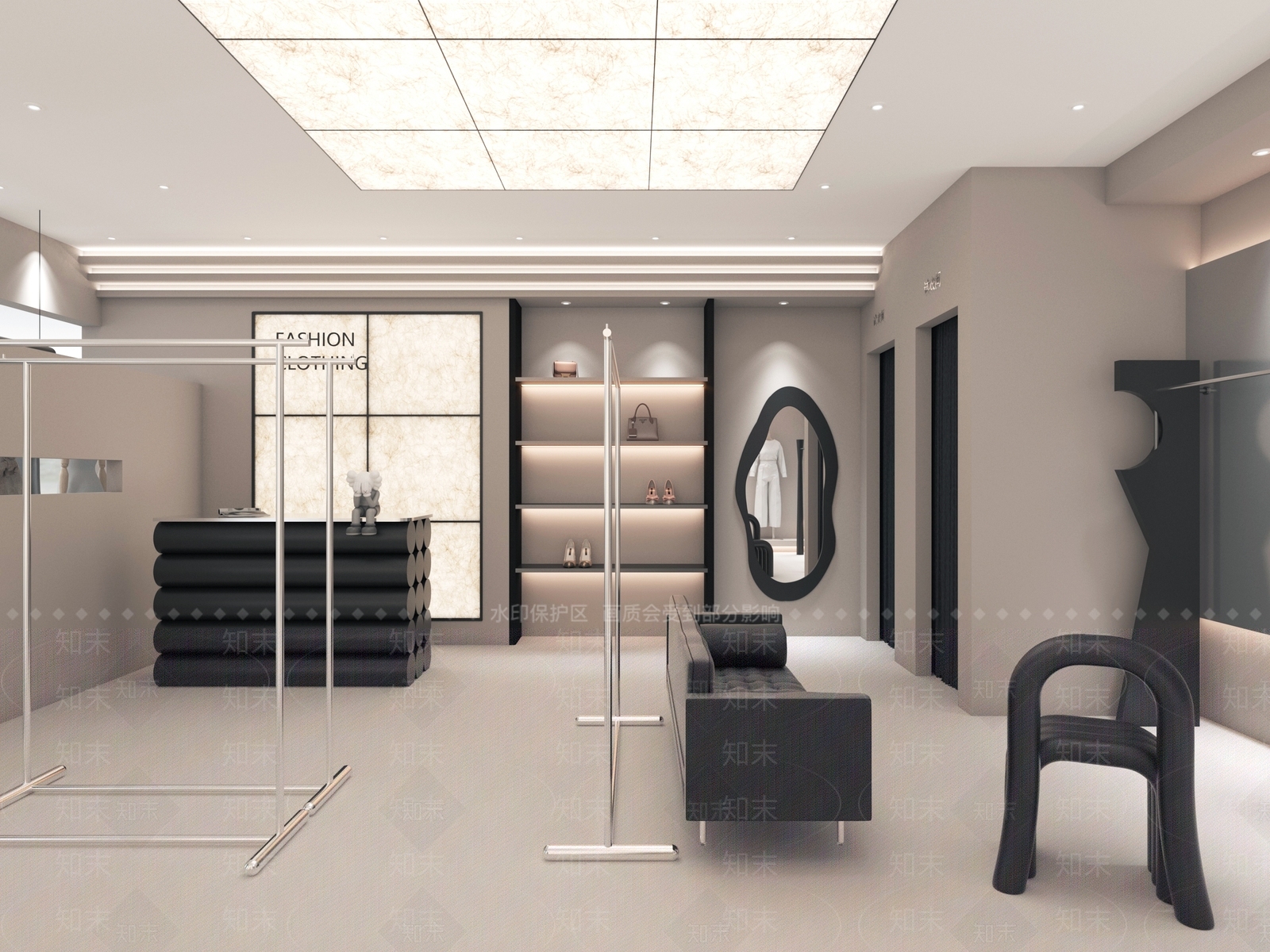 服装店3D模型下载【ID:1147519826】