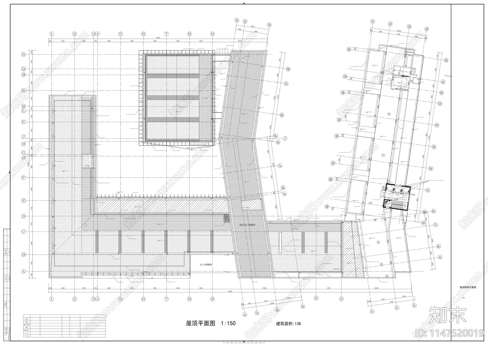 某市单位办公楼电气工程cad施工图下载【ID:1147520019】