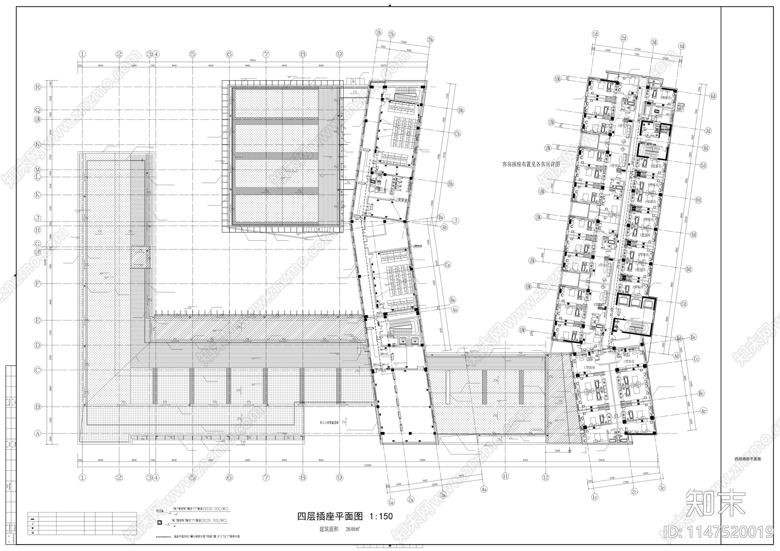 某市单位办公楼电气工程cad施工图下载【ID:1147520019】