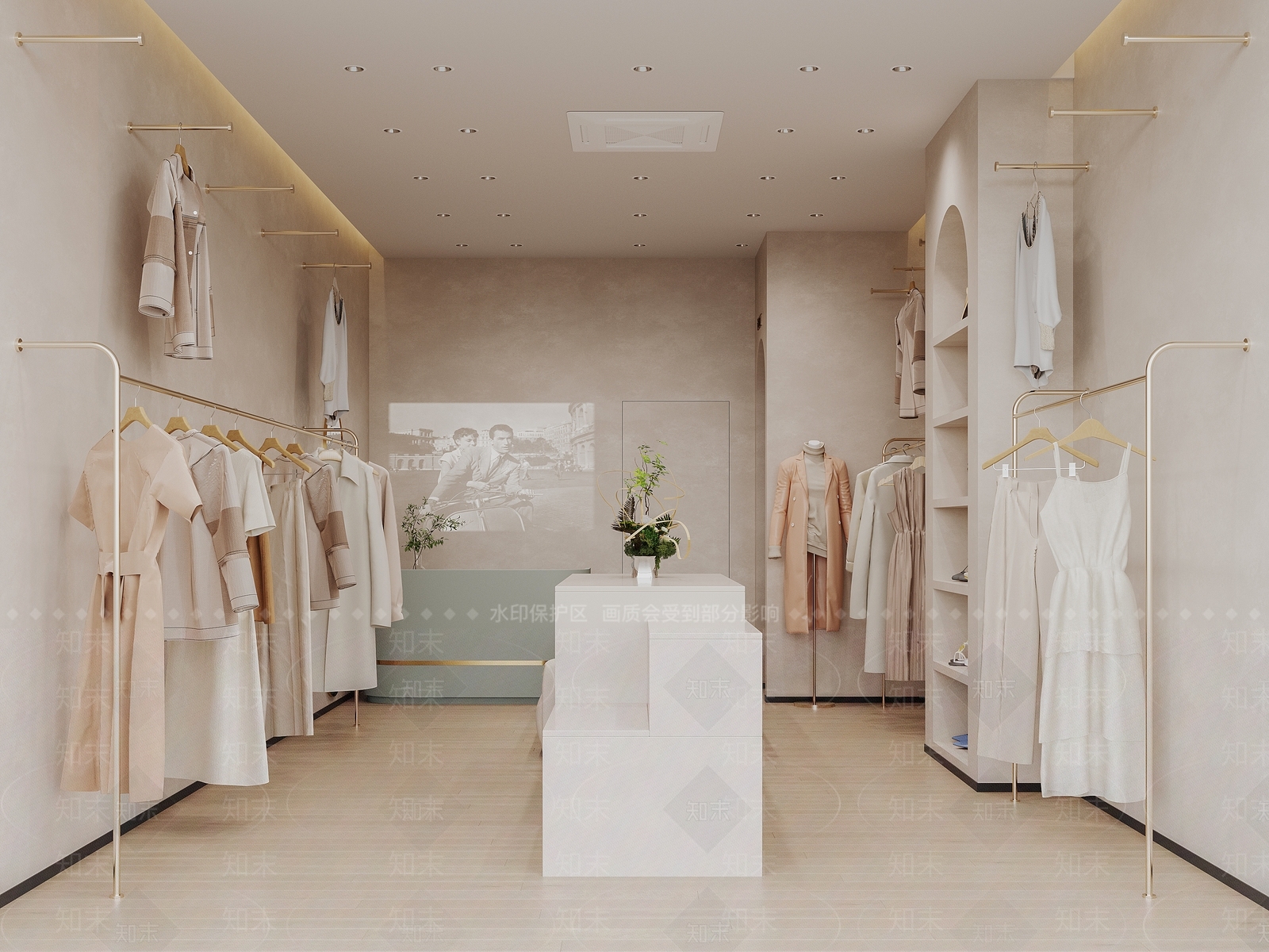 服装店3D模型下载【ID:1147522811】