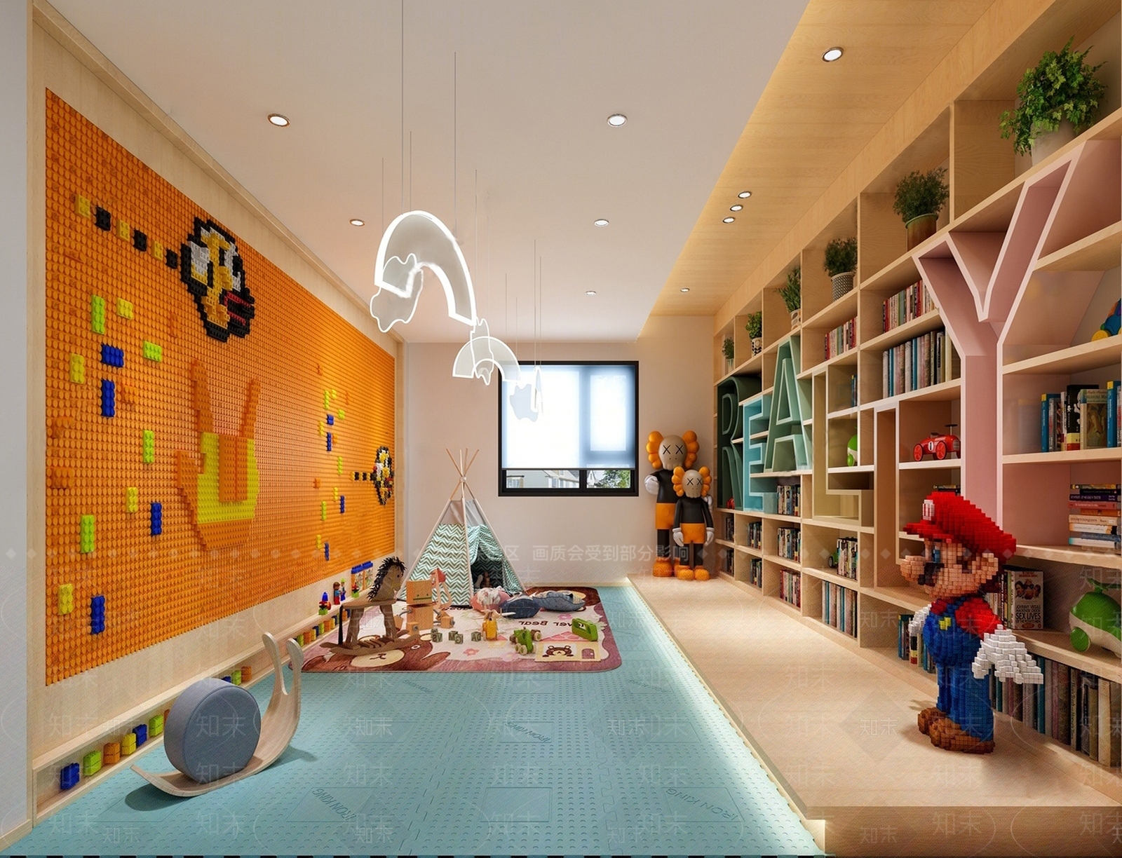 现代幼儿园SU模型下载【ID:1147529835】