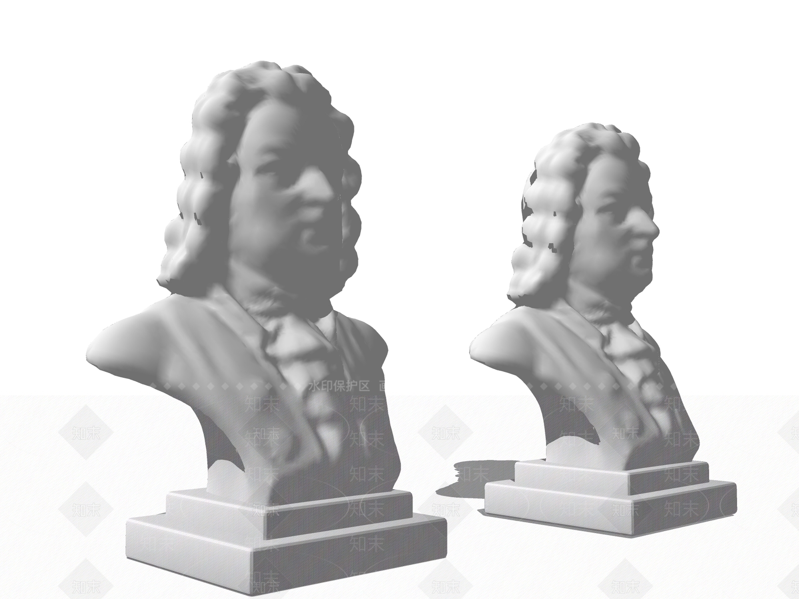 拿破仑人物雕像SU模型下载【ID:1147543739】