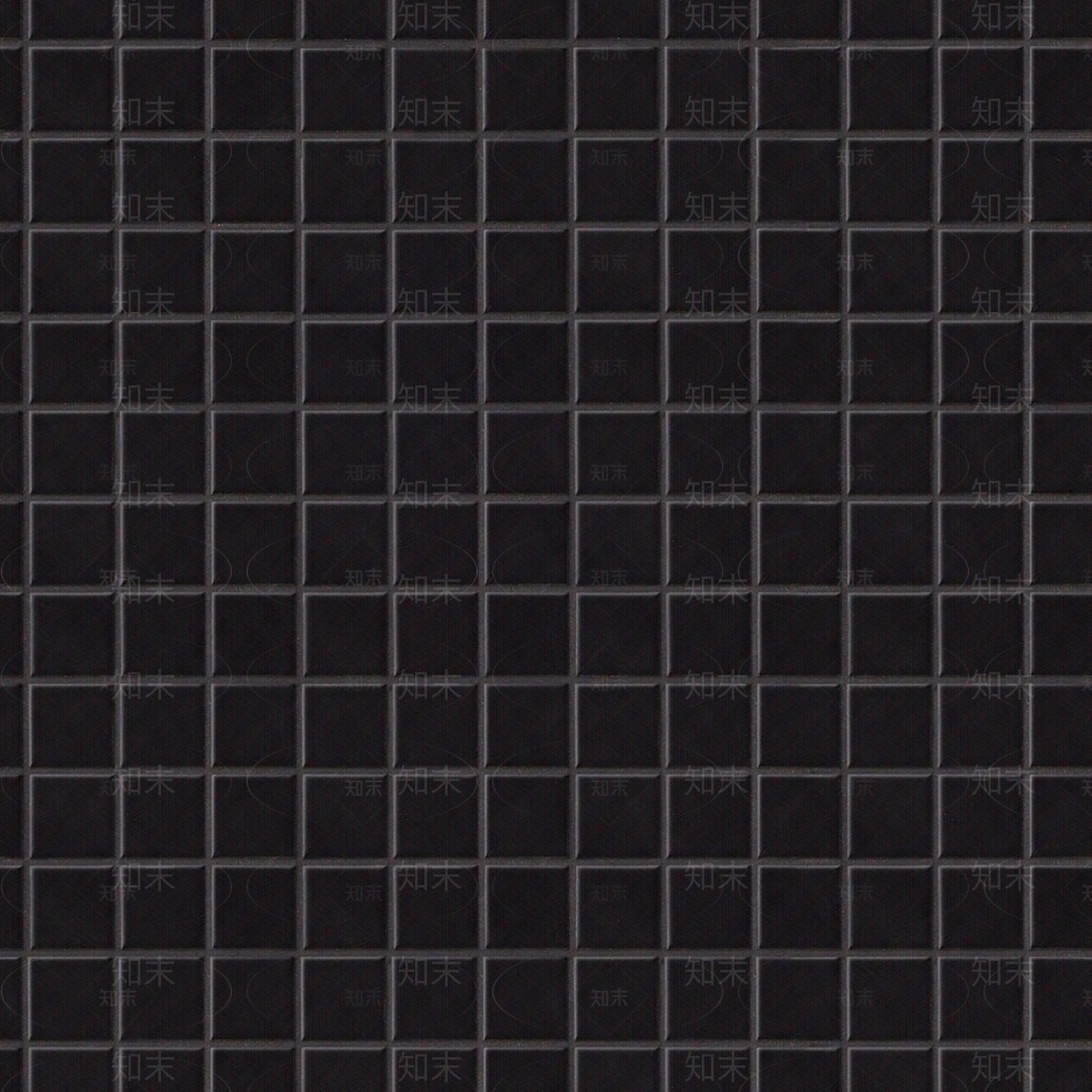 无缝黑色方形格子砖贴图下载【ID:1147553112】