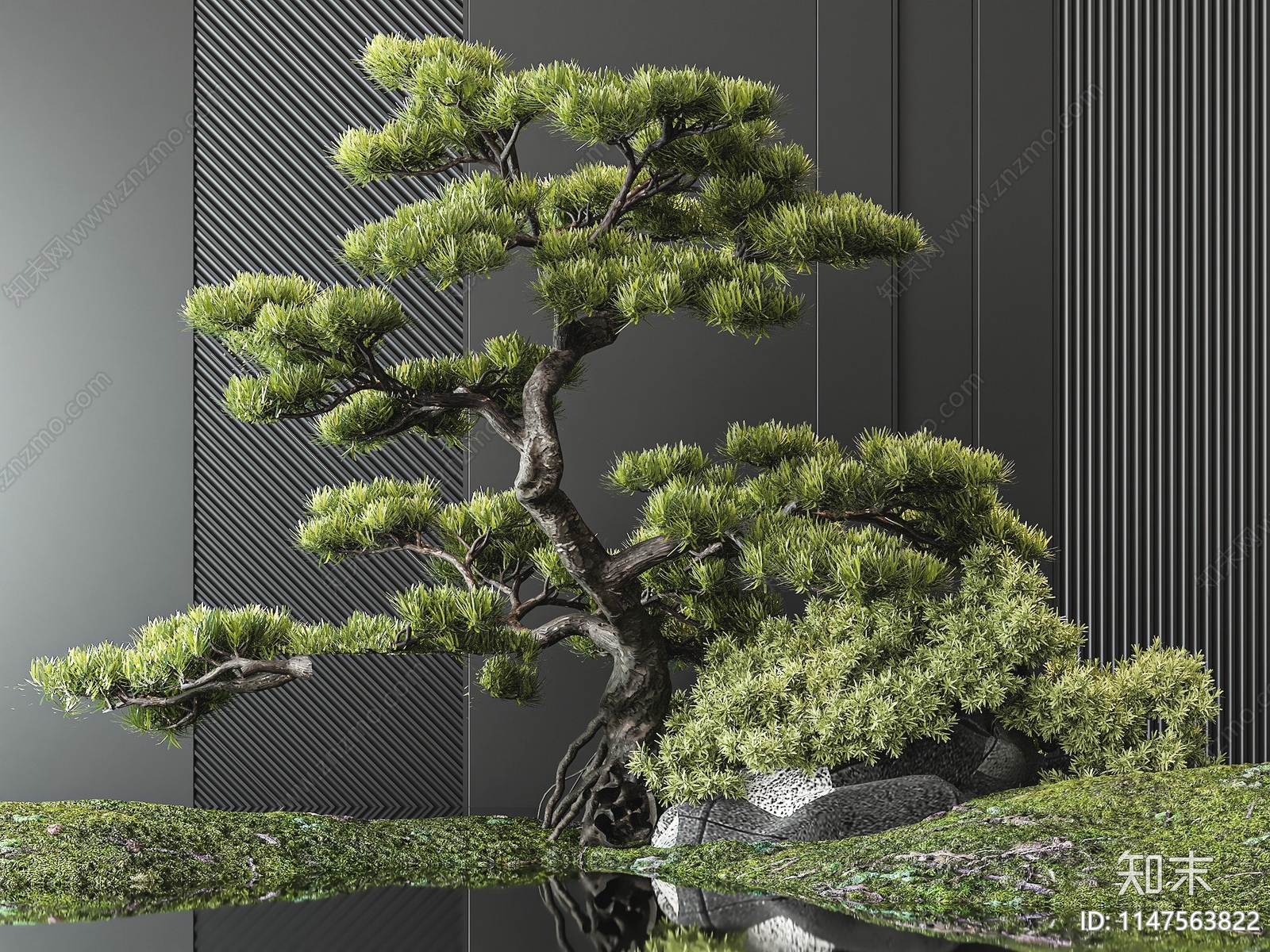 植物小景3D模型下载【ID:1147563822】