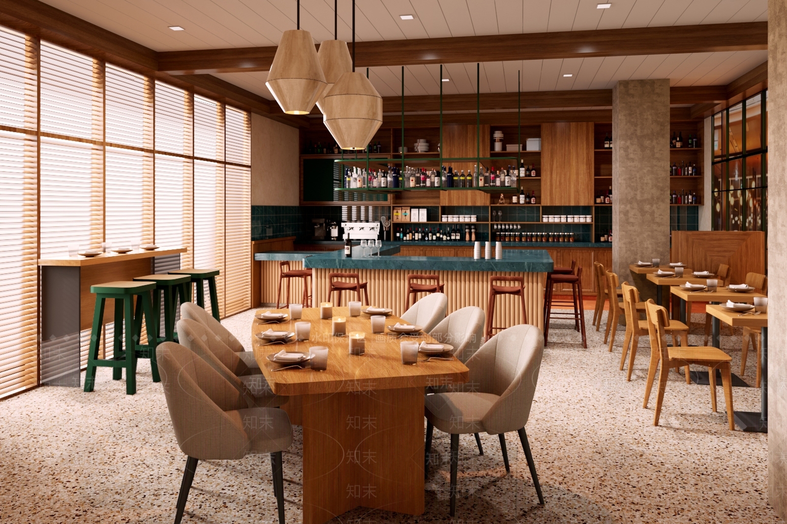 工业风酒吧3D模型下载【ID:1147567689】