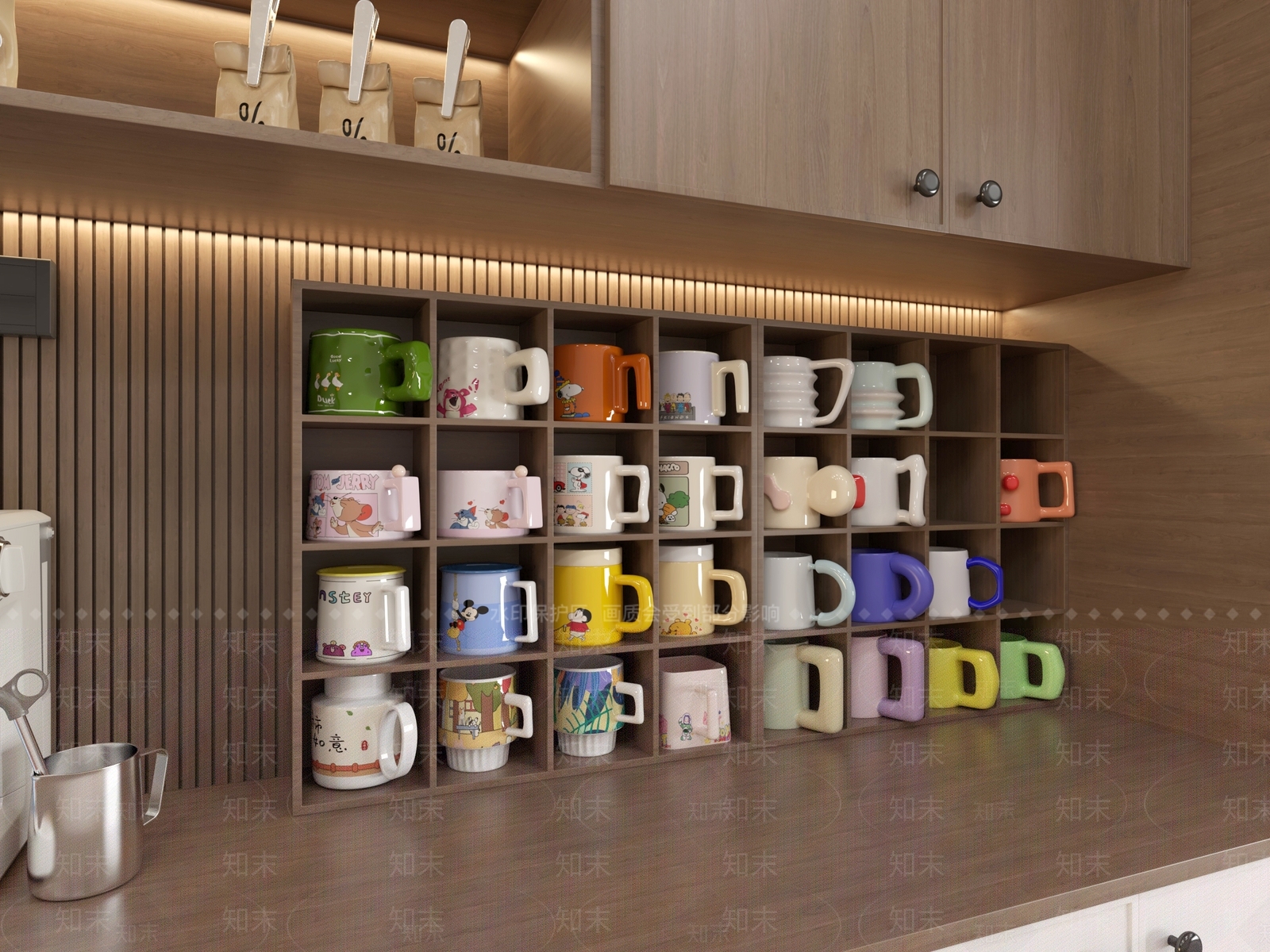 杯子架3D模型下载【ID:1147568227】