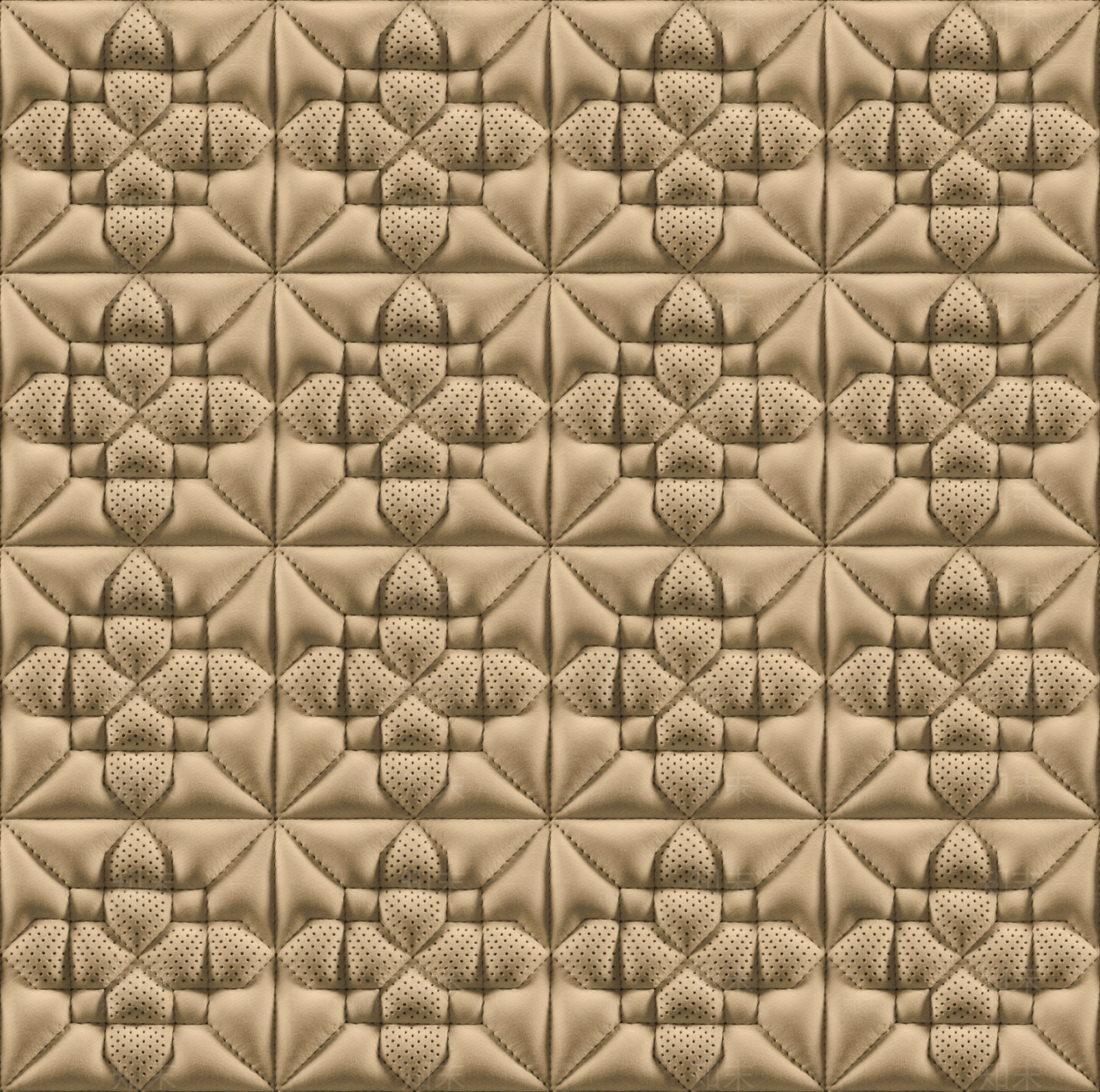 无缝金黄色压纹皮革贴图下载【ID:1147570011】