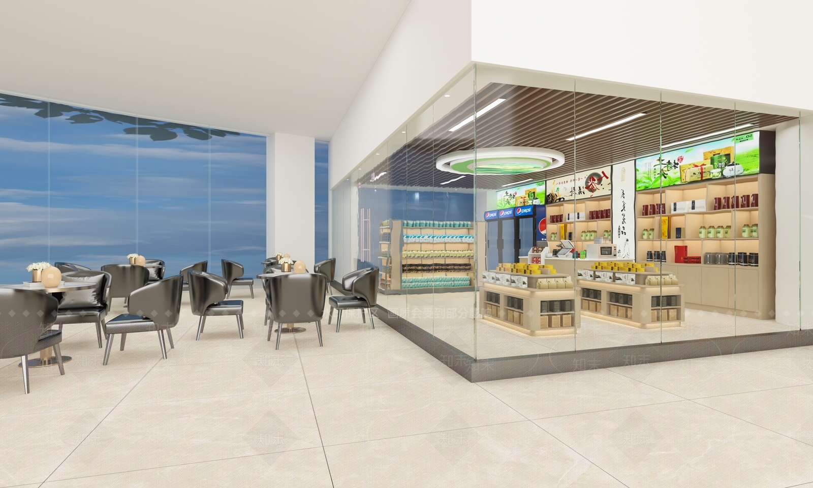 现代生活超市3D模型下载【ID:1147575975】