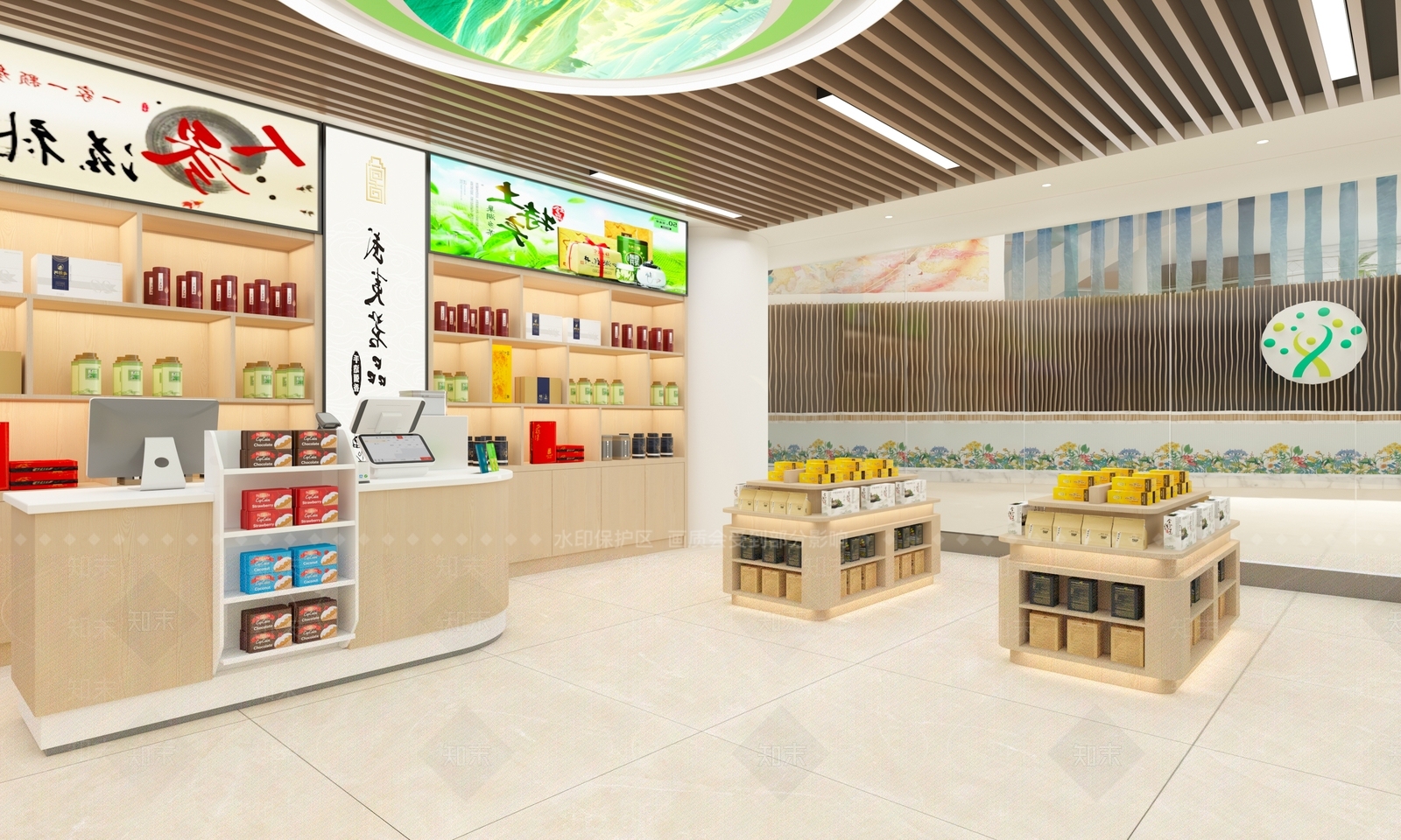 现代生活超市3D模型下载【ID:1147575975】