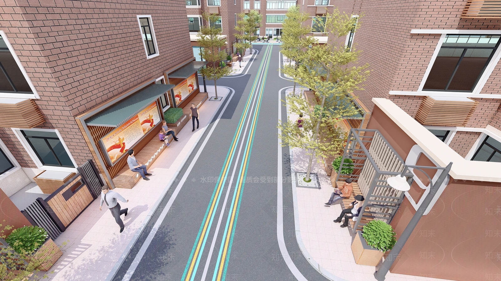 现代道路SU模型下载【ID:1147614316】
