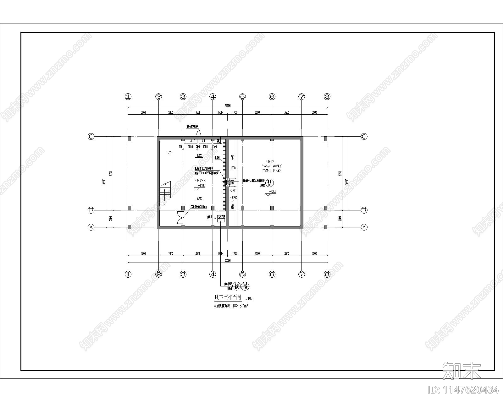 某中学新建首层学生饭堂及2cad施工图下载【ID:1147620434】