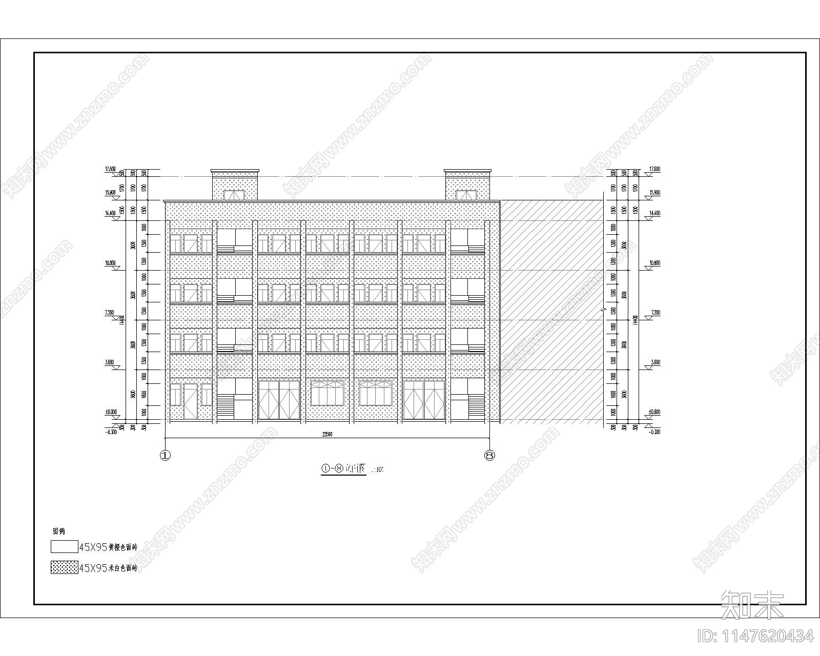 某中学新建首层学生饭堂及2cad施工图下载【ID:1147620434】