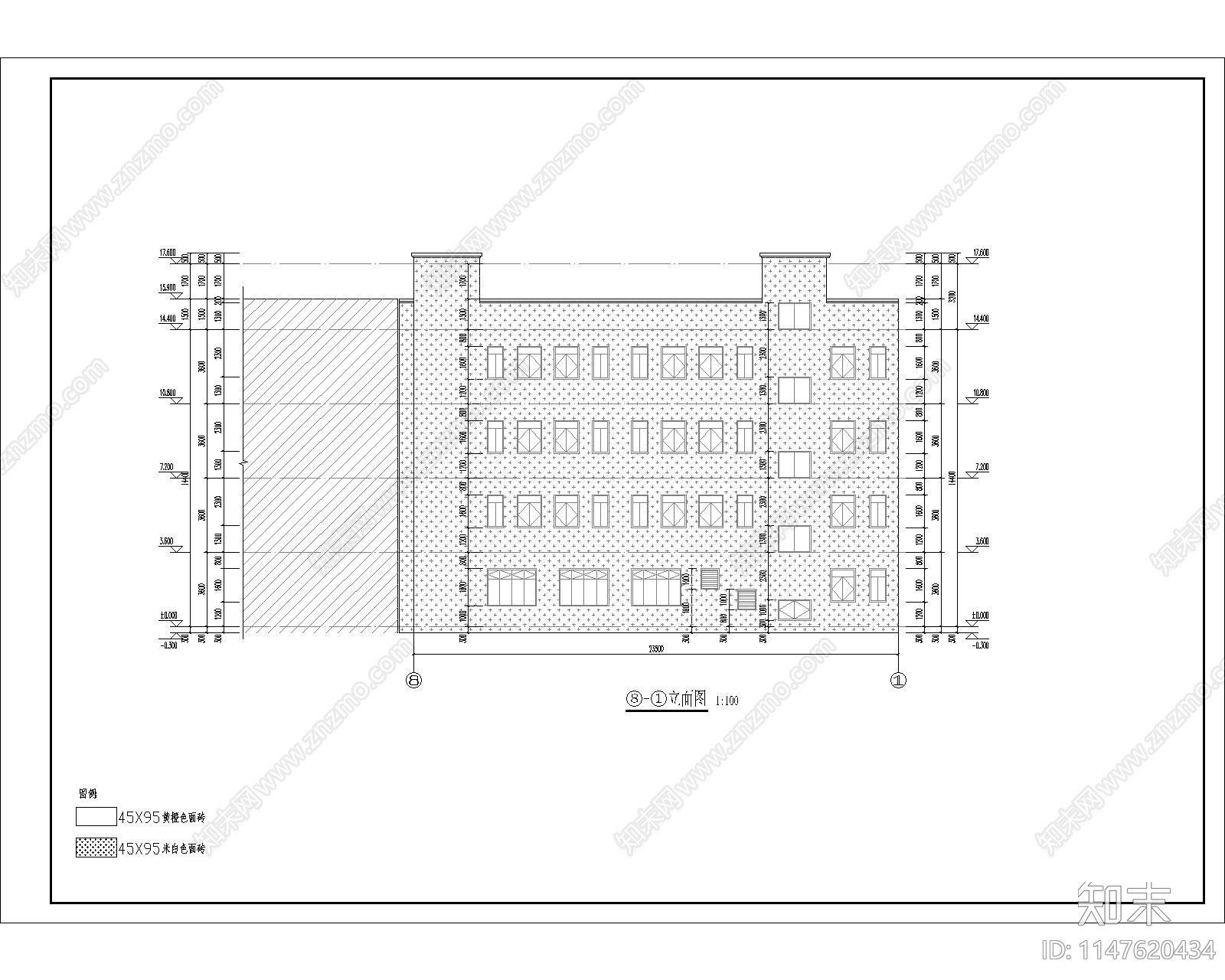 某中学新建首层学生饭堂及2cad施工图下载【ID:1147620434】