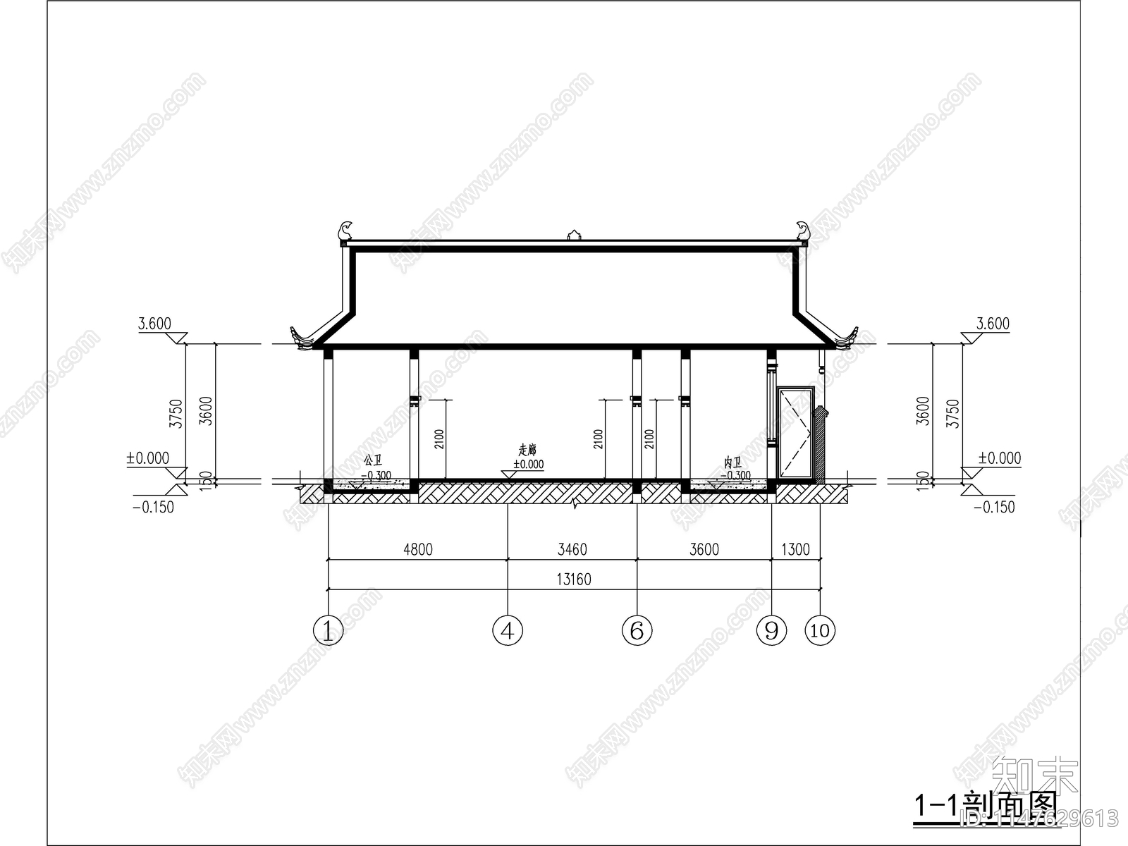 建施cad施工图下载【ID:1147629613】