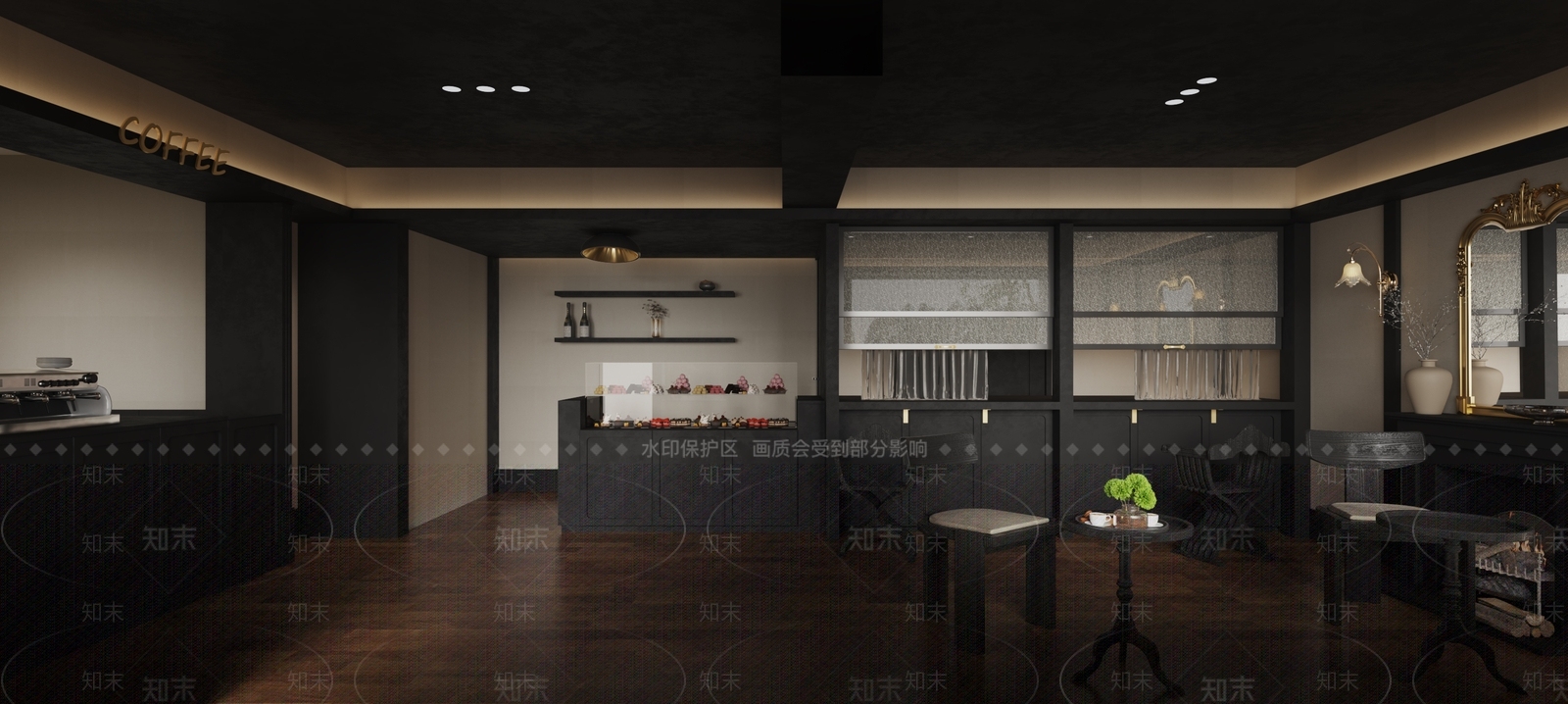 现代面包店3D模型下载【ID:1147634867】