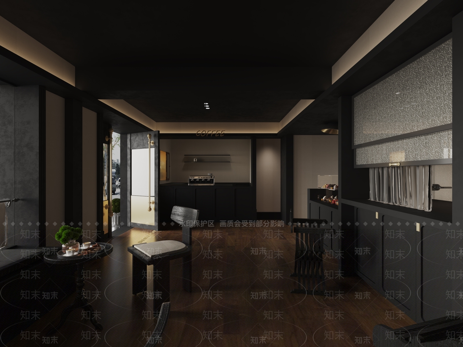 现代面包店3D模型下载【ID:1147634867】