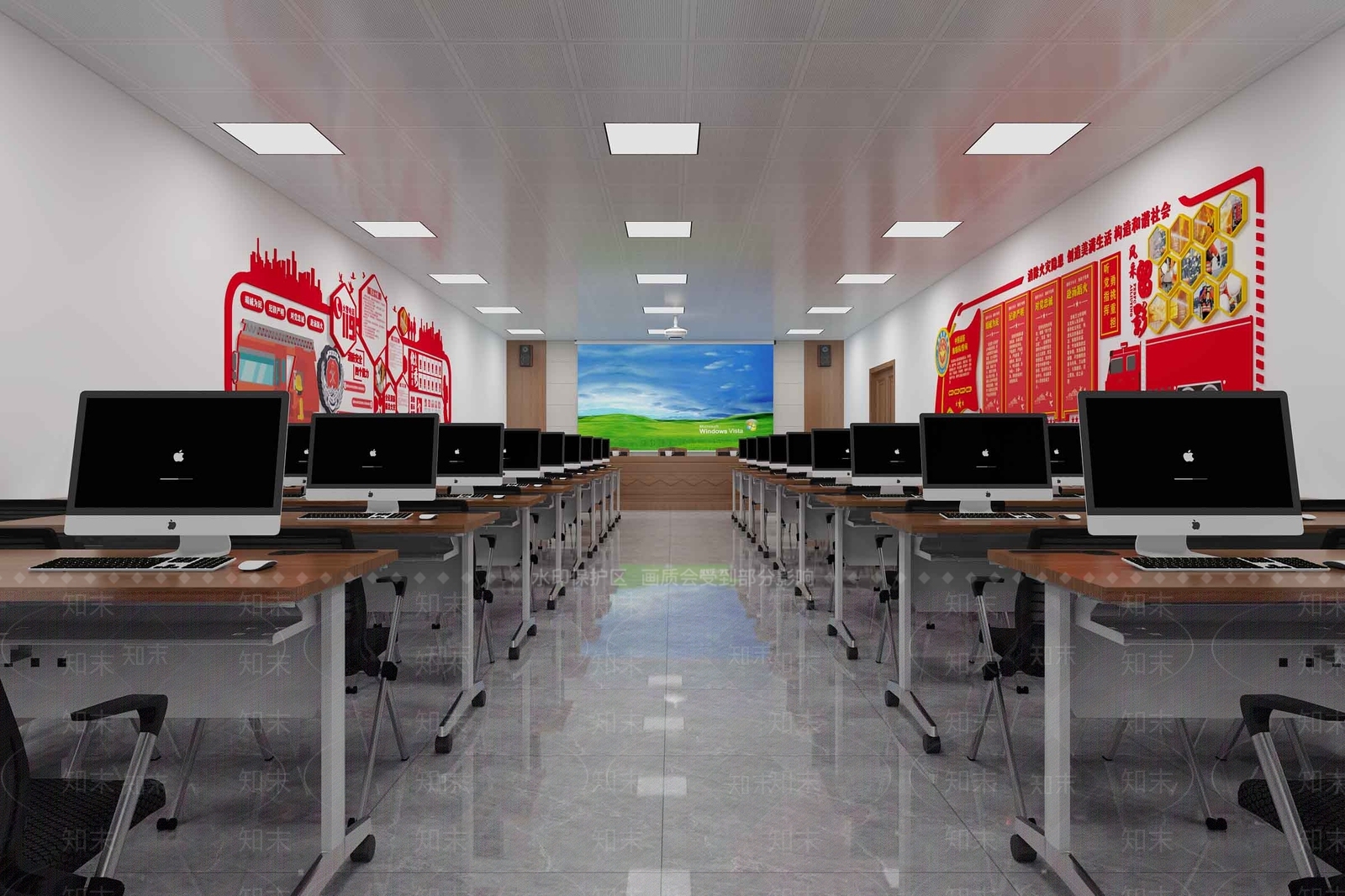 消防控制室3D模型下载【ID:1147637441】