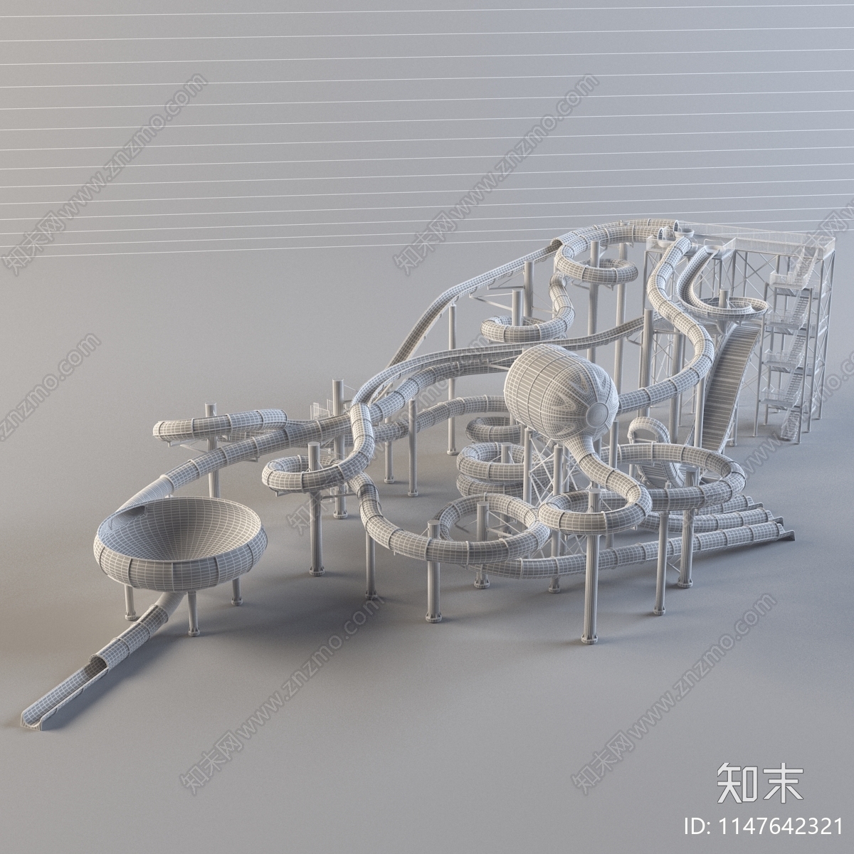 游乐园3D模型下载【ID:1147642321】