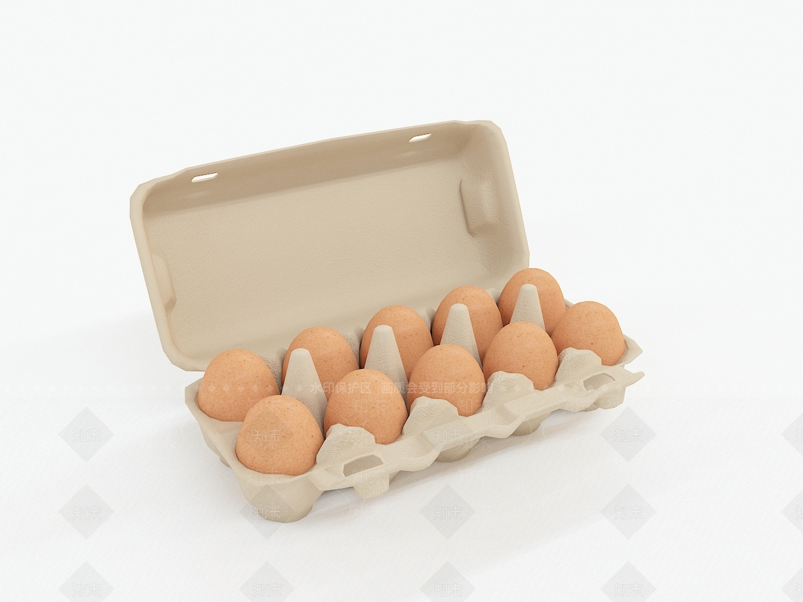 鸡蛋SU模型下载【ID:1147658022】