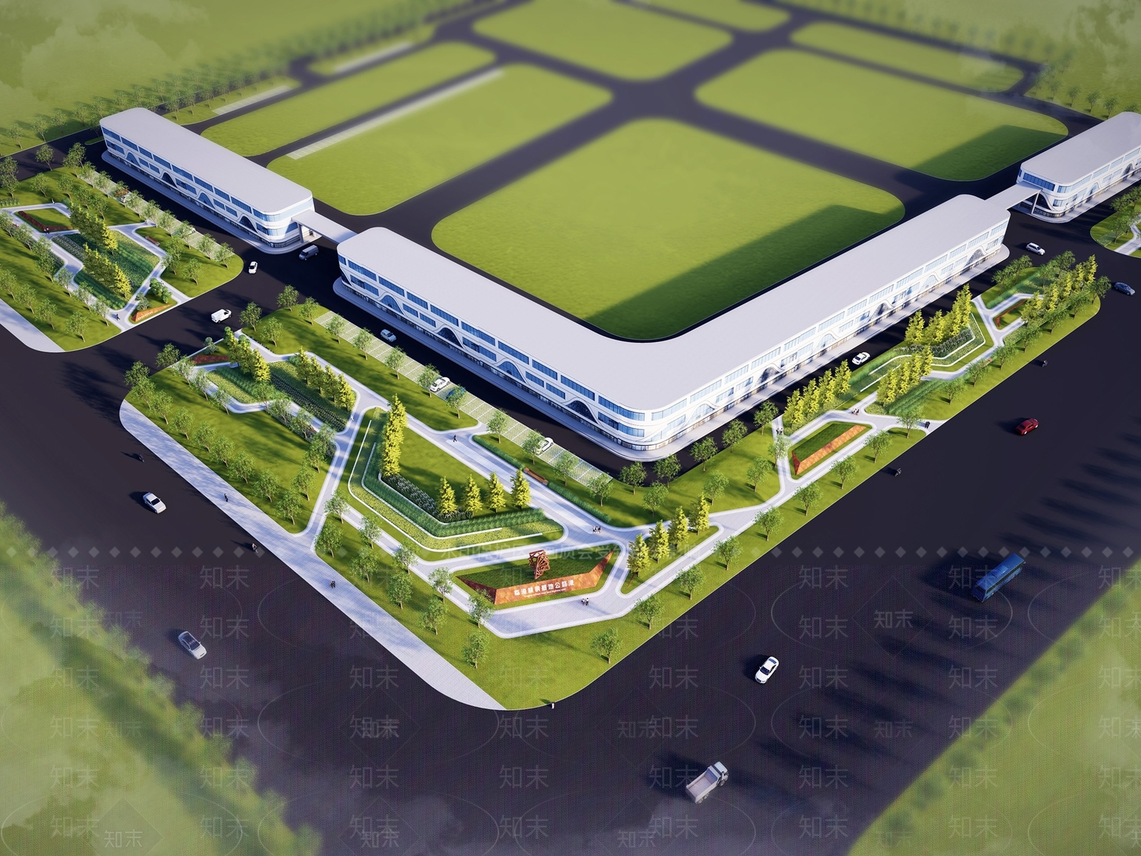 现代口袋公园SU模型下载【ID:1147692341】