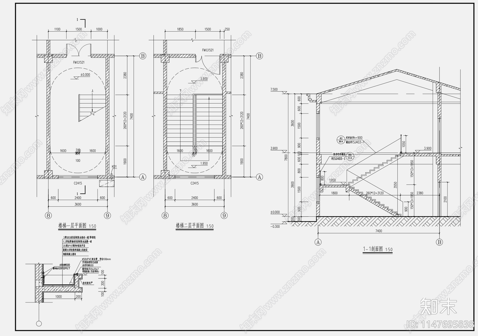 36X10M500平现代综合楼建筑cad施工图下载【ID:1147695838】