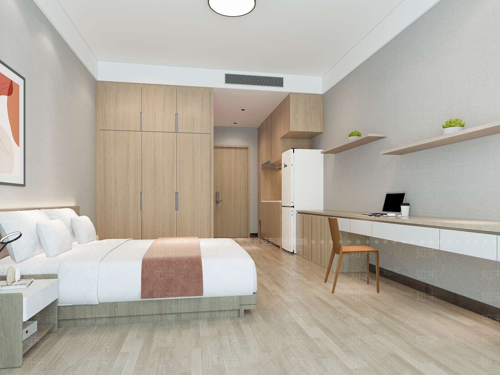 现代单身公寓3D模型下载【ID:1147706604】