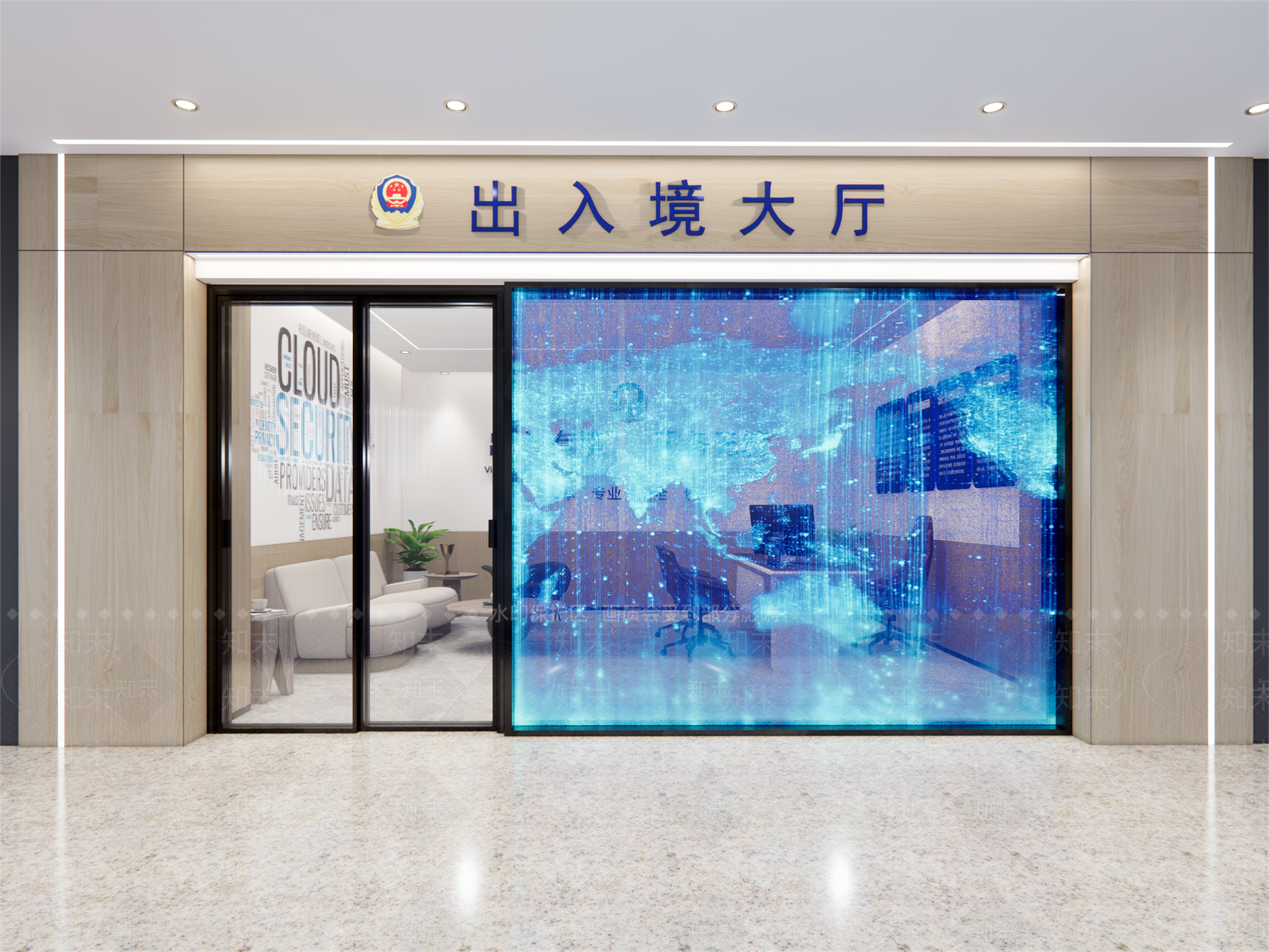 现代接待厅SU模型下载【ID:1147719933】