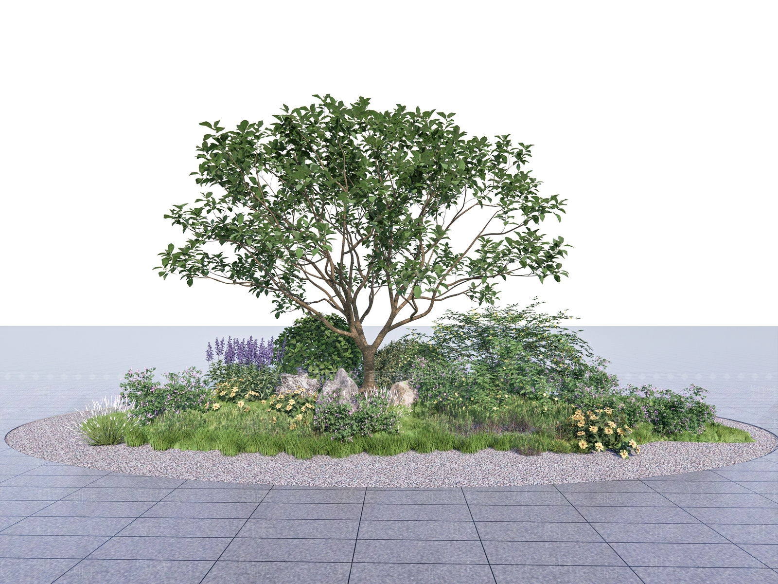 植物组团SU模型下载【ID:1147720763】