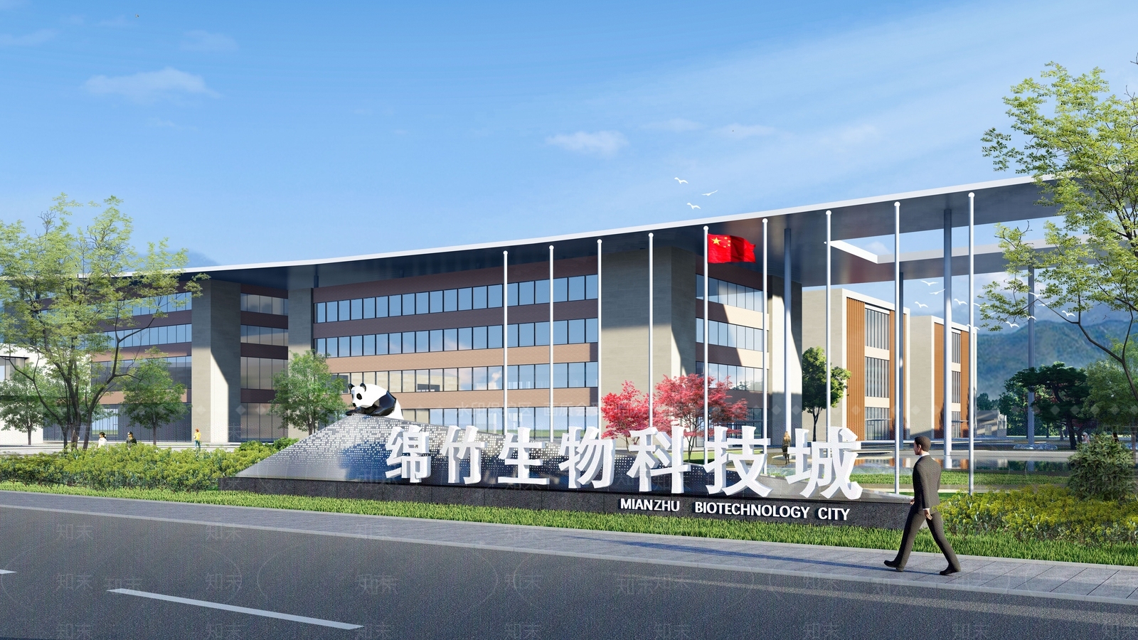 现代入口标识SU模型下载【ID:1147730873】