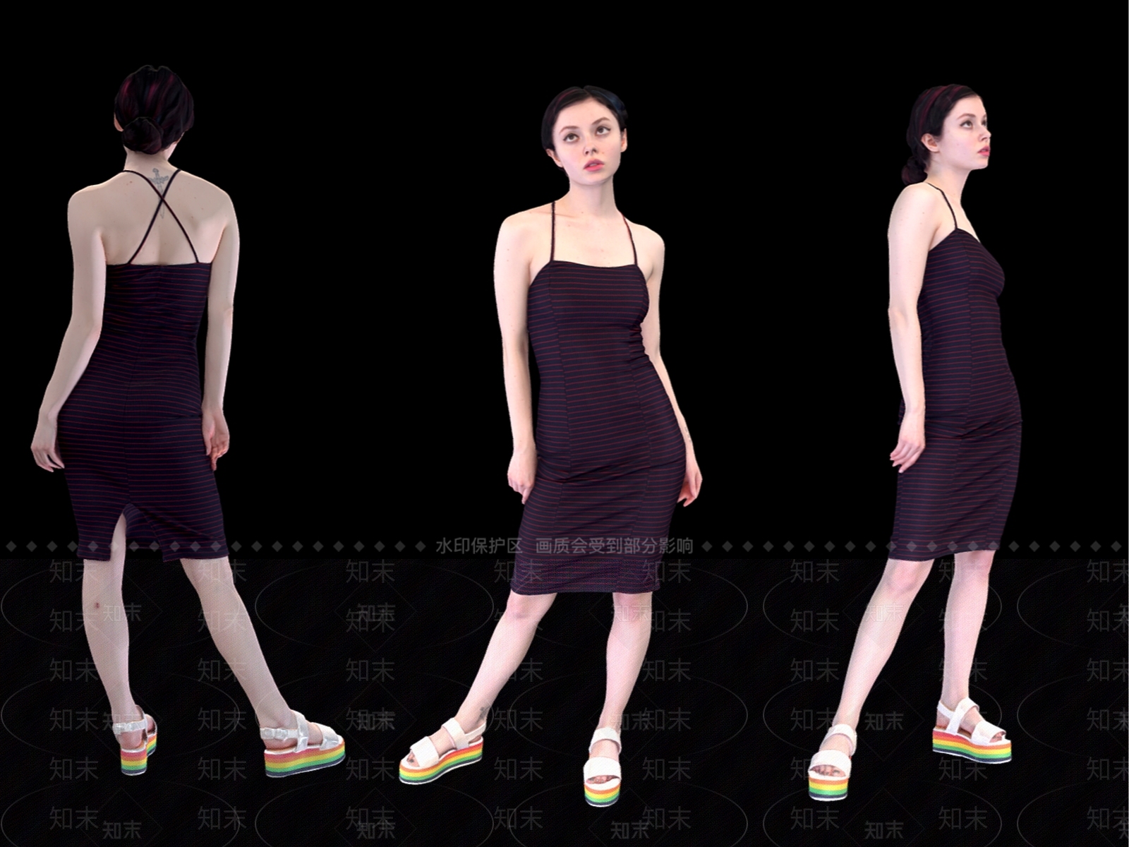 美女SU模型下载【ID:1147776514】