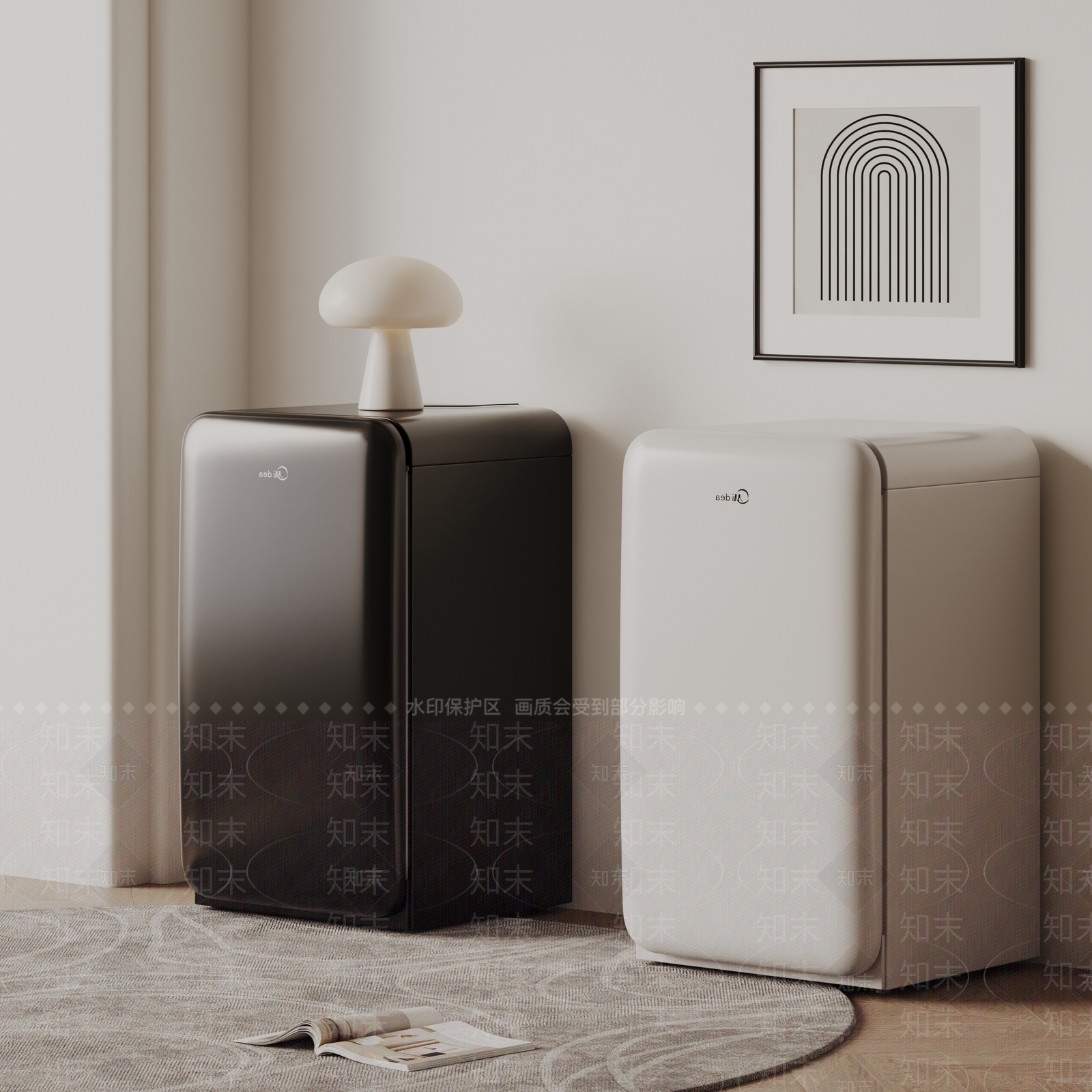 小冰箱3D模型下载【ID:1147779258】