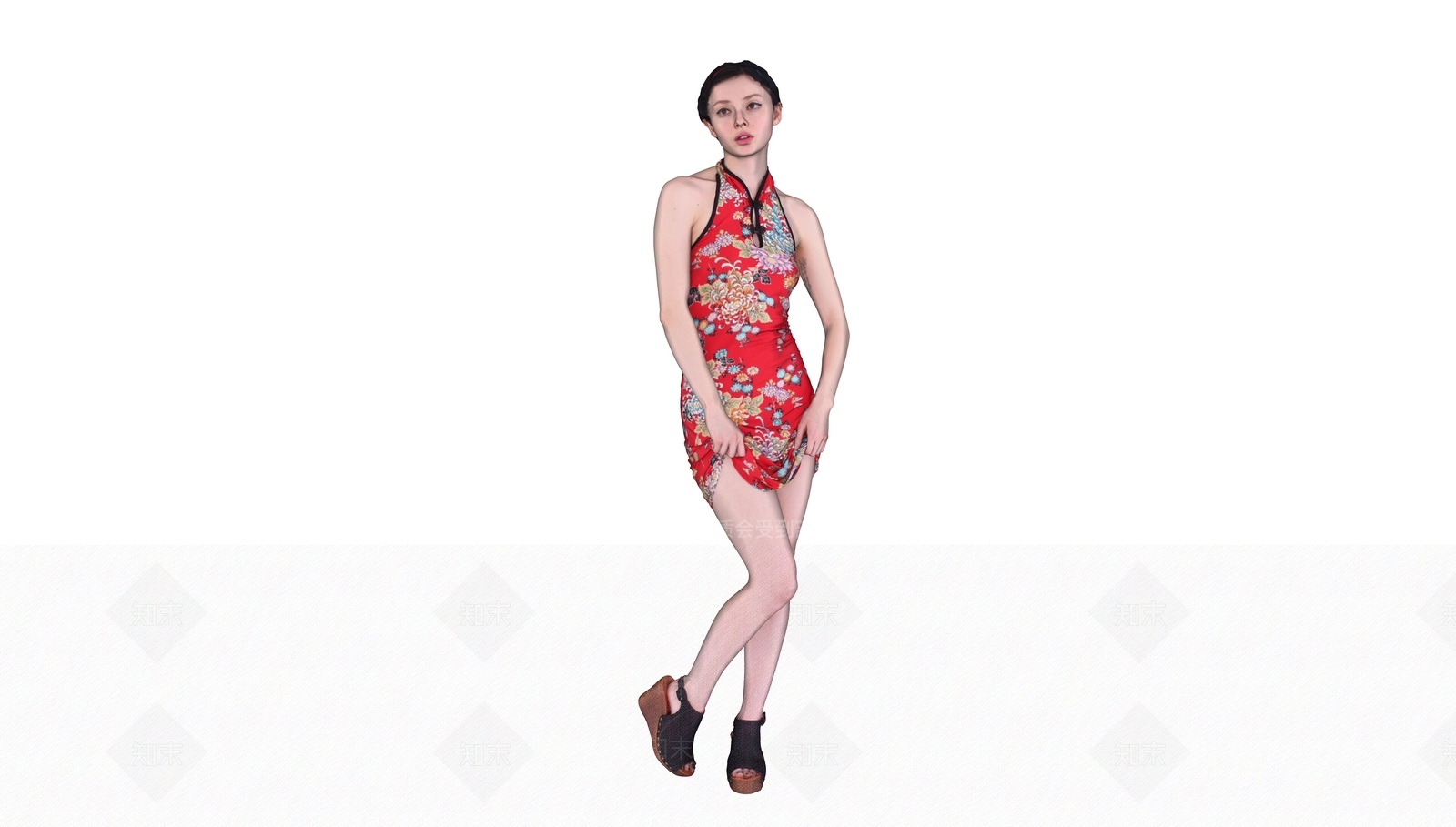 美女SU模型下载【ID:1147780402】