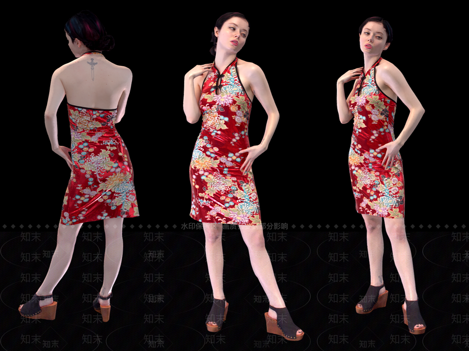 美女SU模型下载【ID:1147781373】