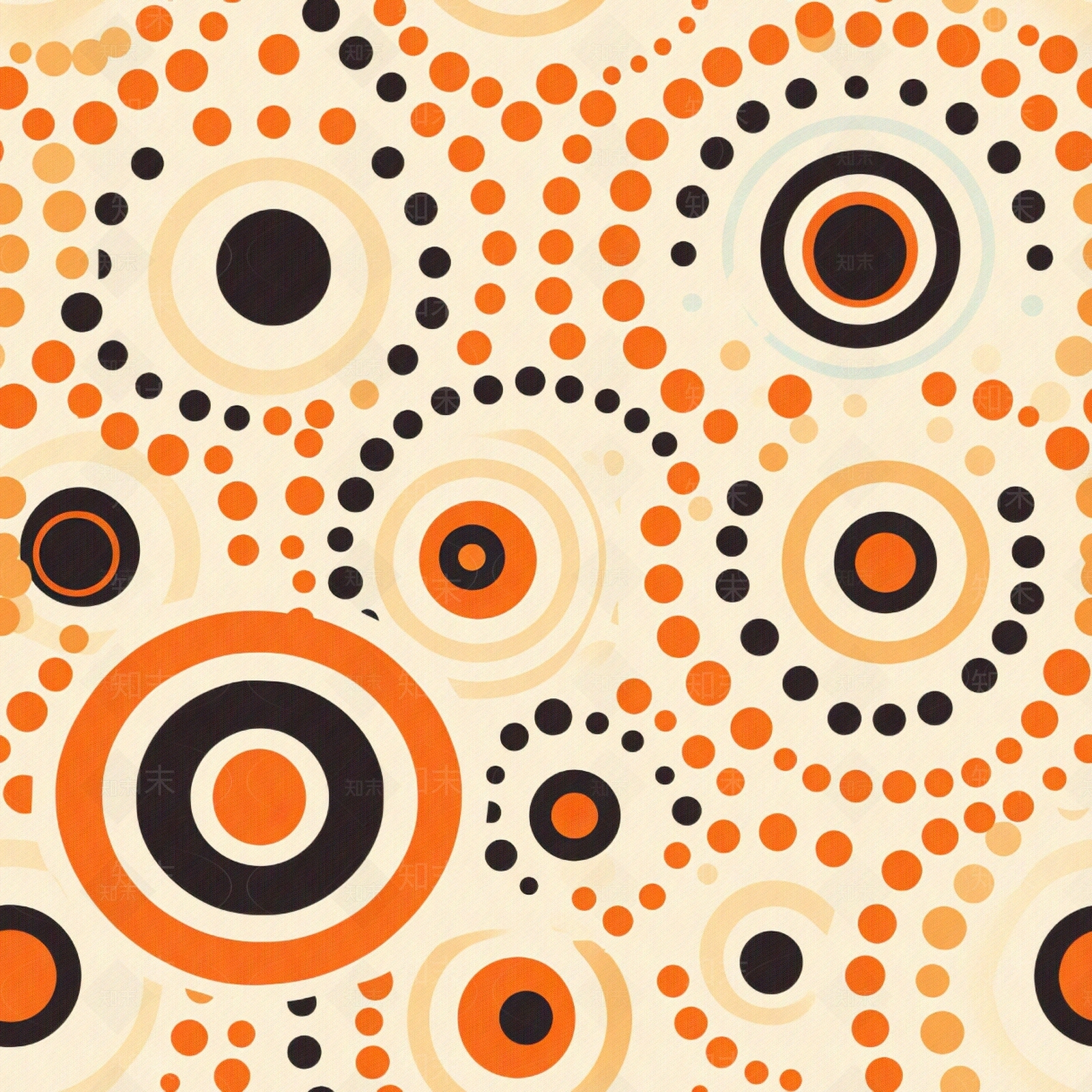 彩色圆点简约纹理墙纸墙布贴图下载【ID:1147805689】