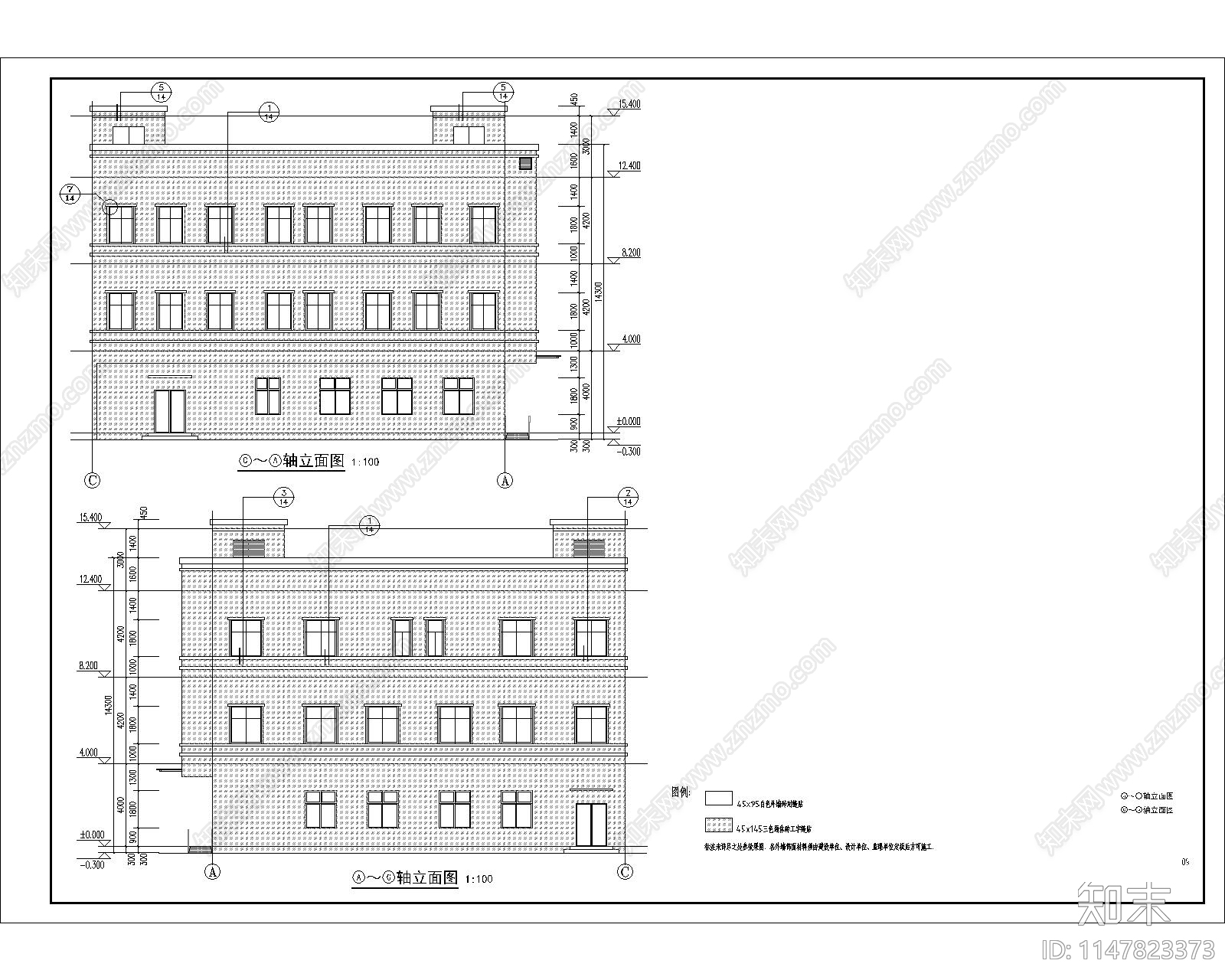 食堂含建筑结构水电暖通建筑cad施工图下载【ID:1147823373】