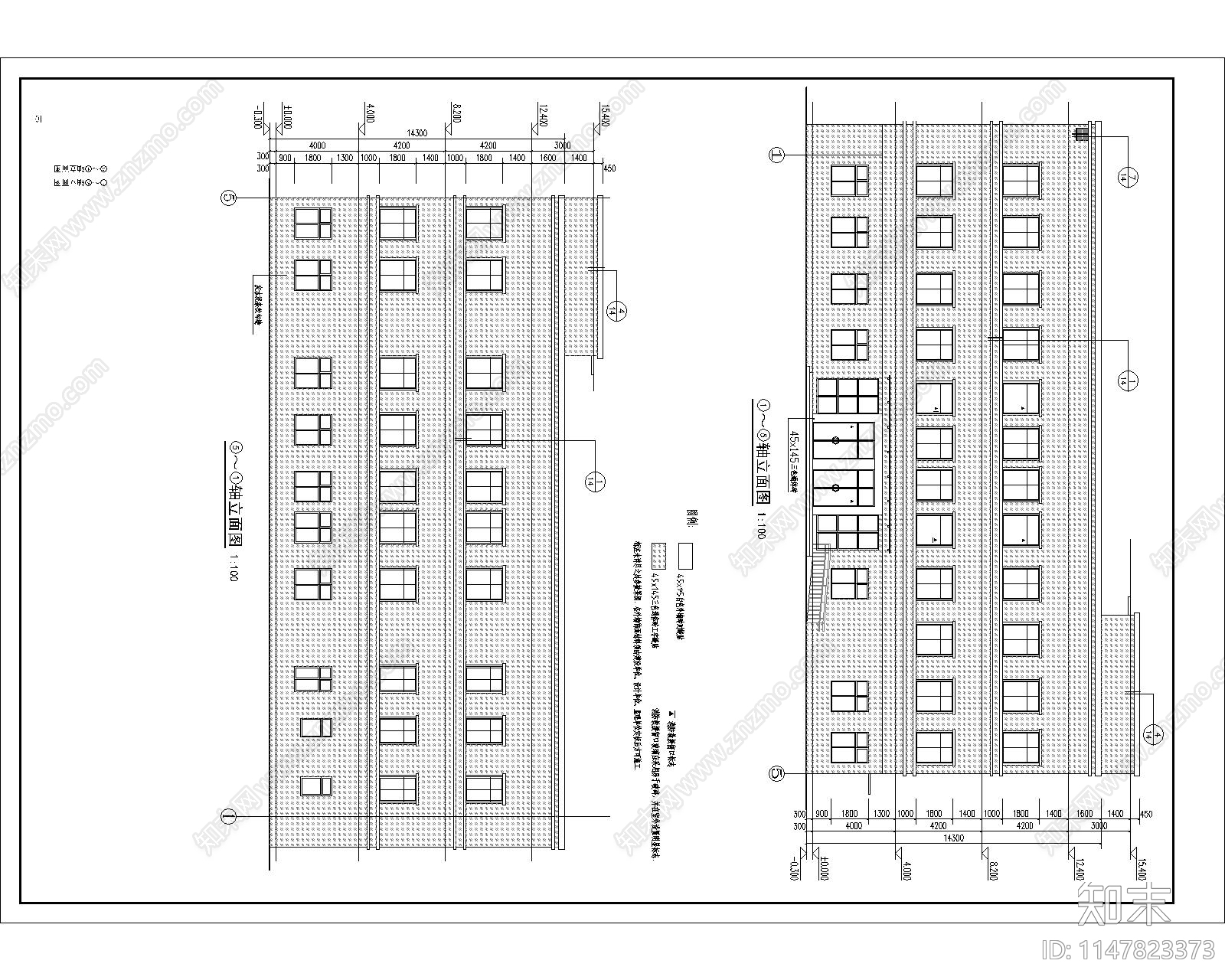 食堂含建筑结构水电暖通建筑cad施工图下载【ID:1147823373】