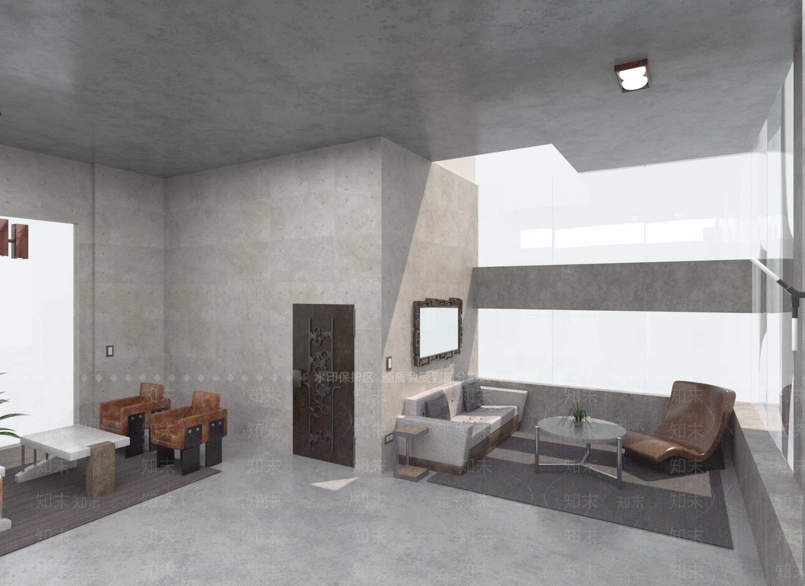 现代售楼处3D模型下载【ID:1147826553】