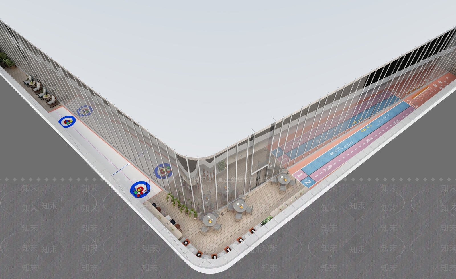现代户外办公3D模型下载【ID:1149728206】