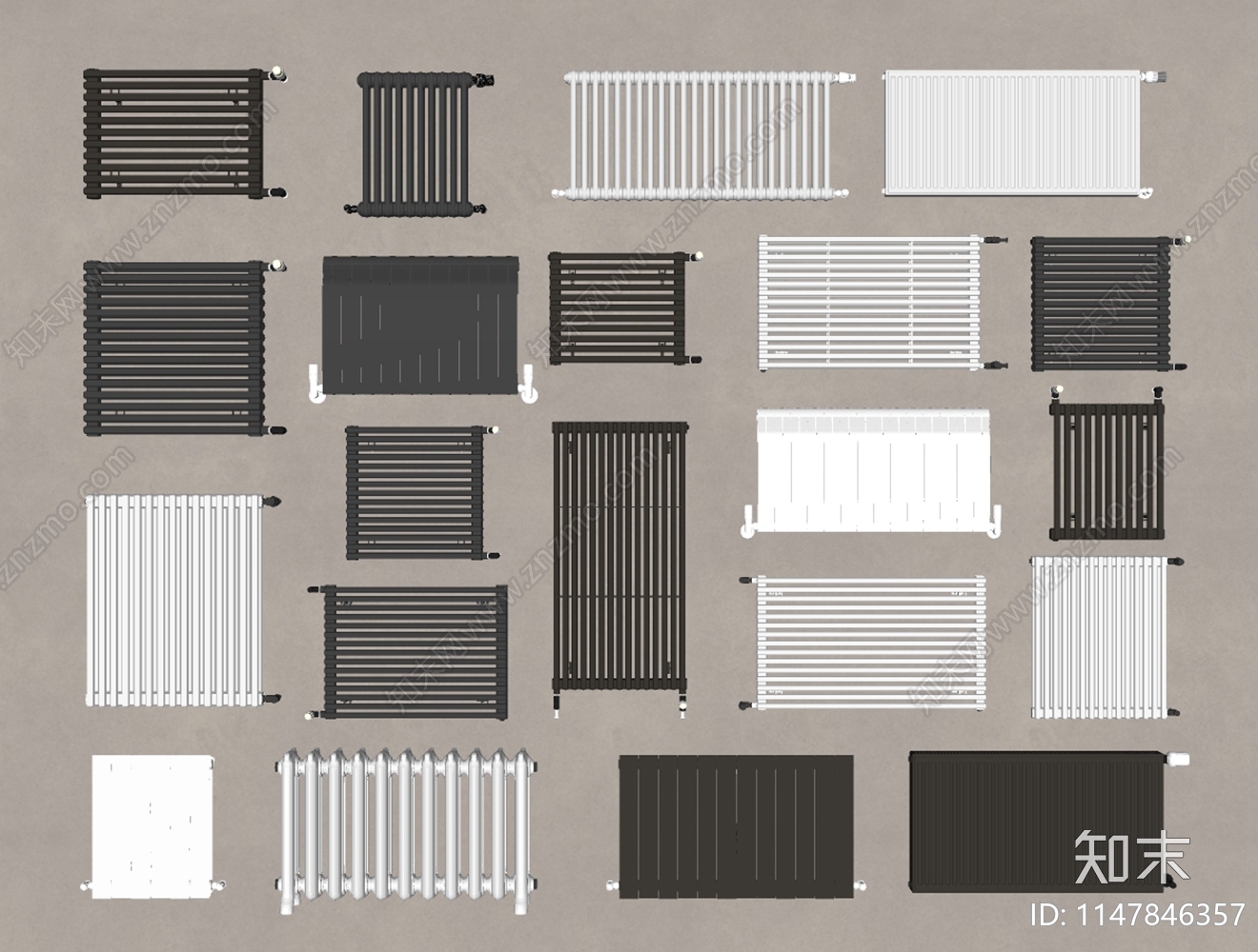 暖气片SU模型下载【ID:1147846357】
