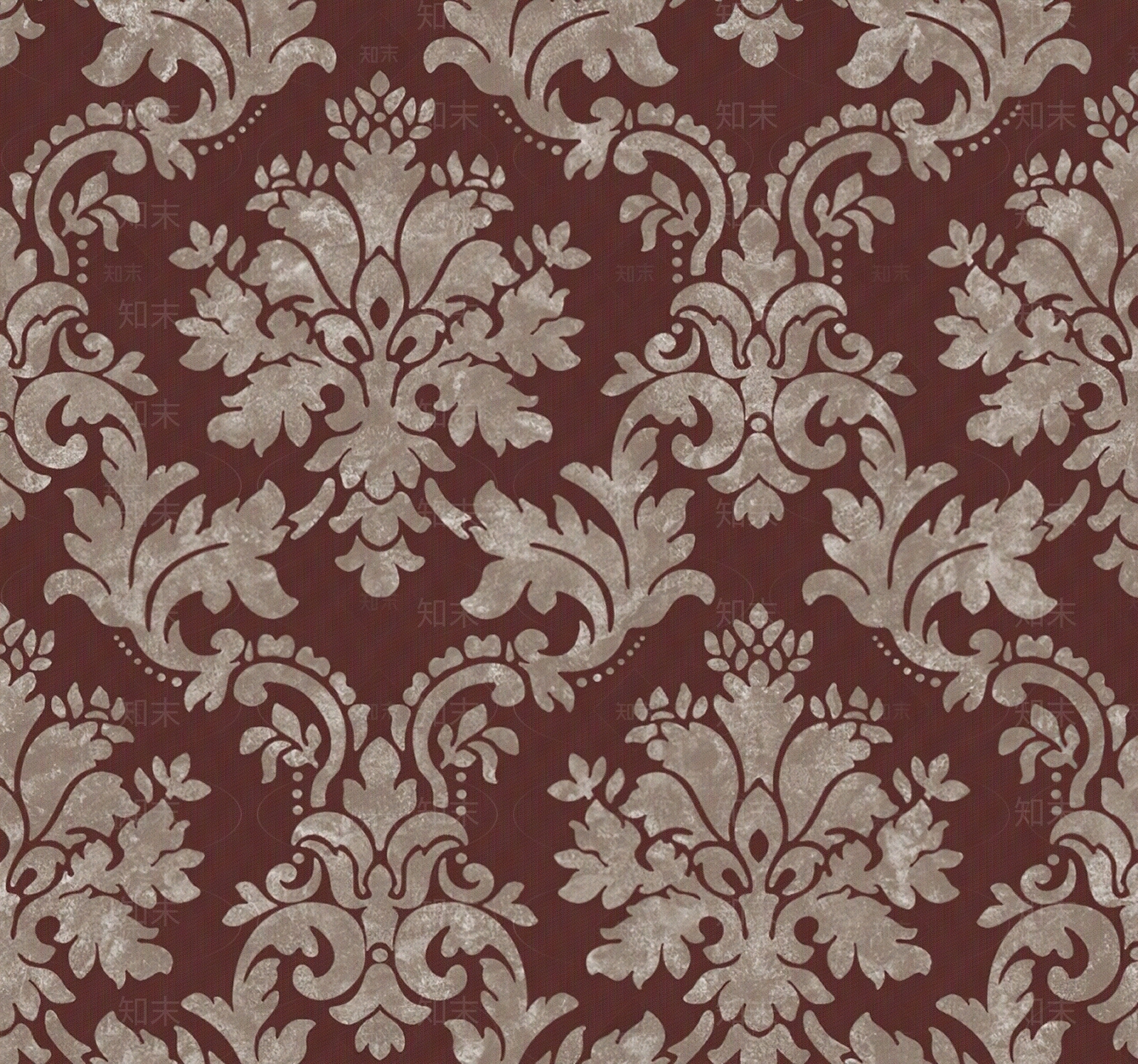 欧式花纹墙纸贴图下载【ID:1147860533】